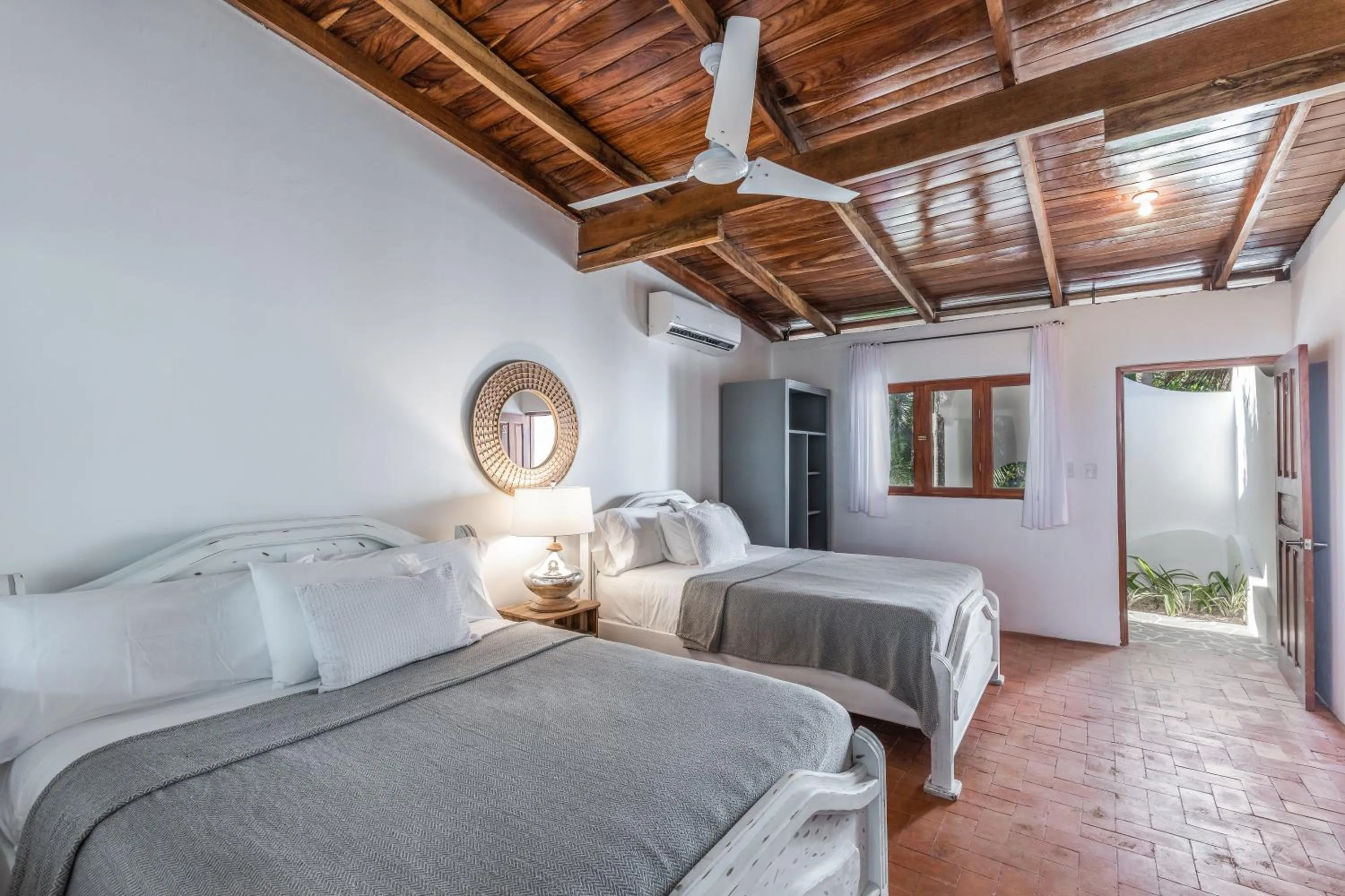 Bed in Nosara Beach Hotel