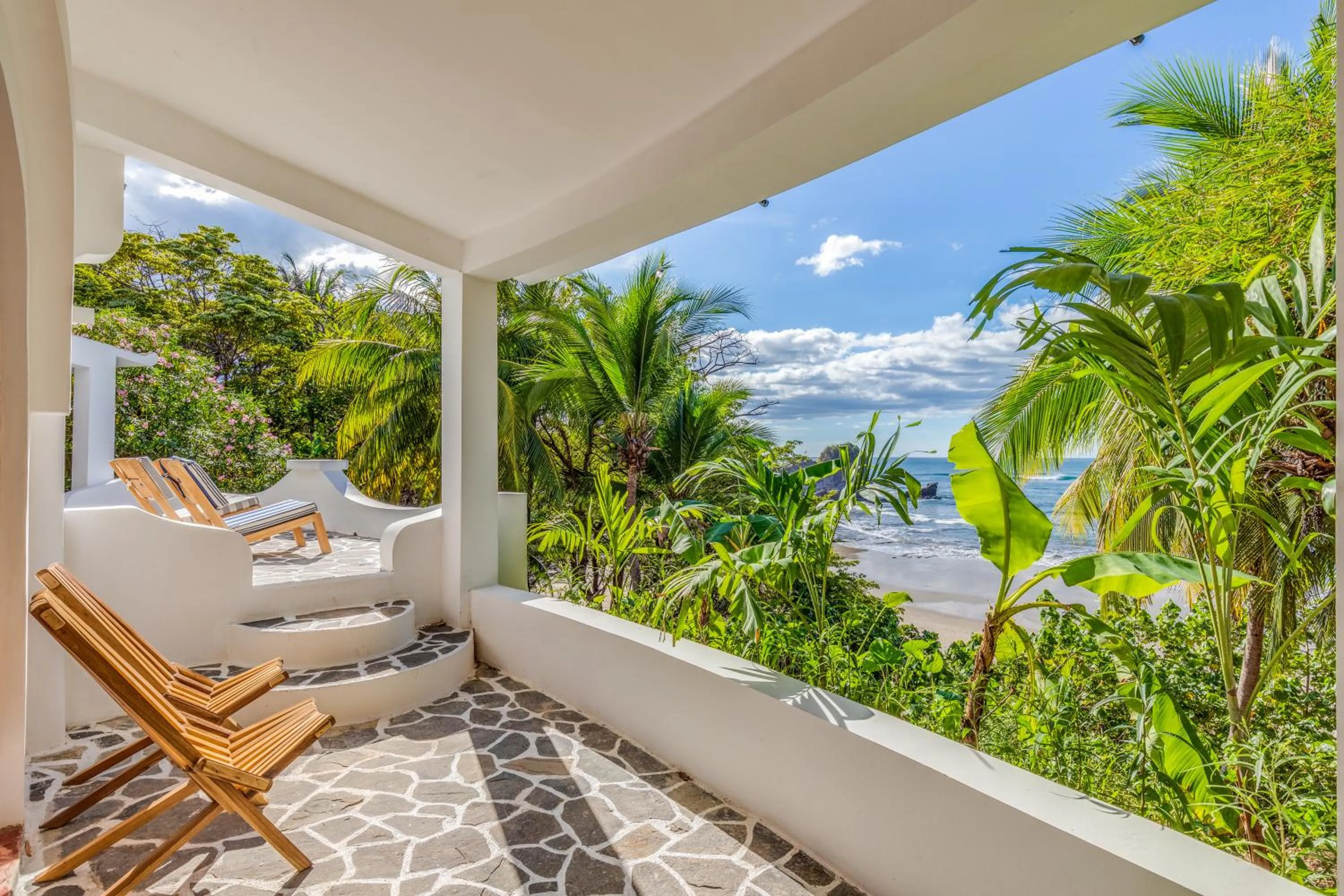 Patio in Nosara Beach Hotel