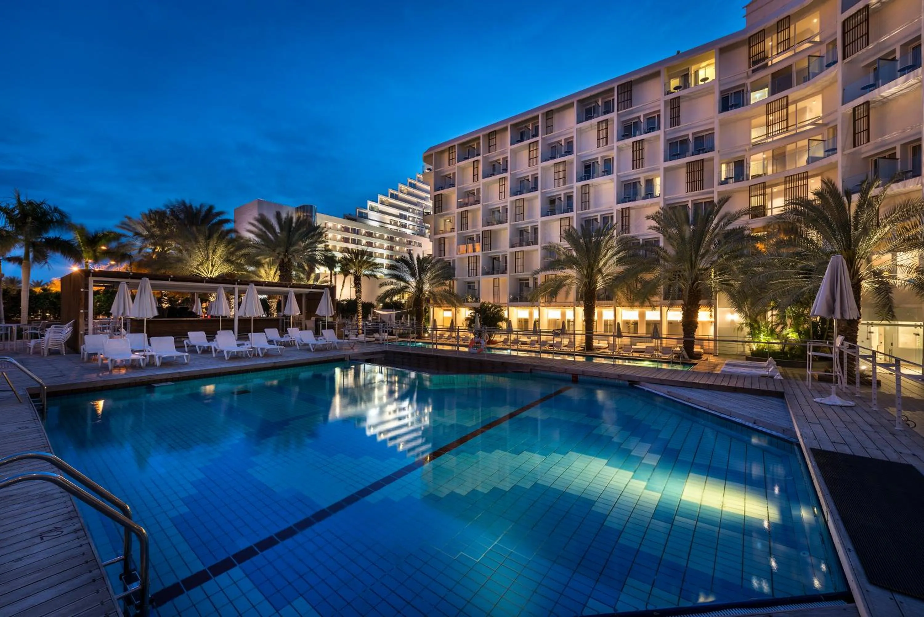 Pool view in Sport Club by Isrotel Collection