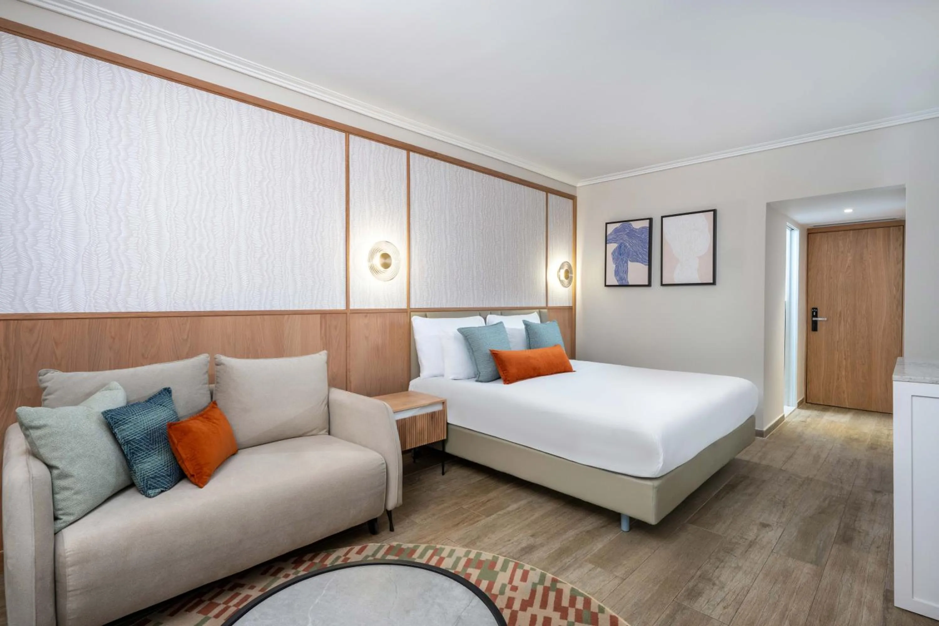 Bedroom, Bed in Sport Club by Isrotel Collection