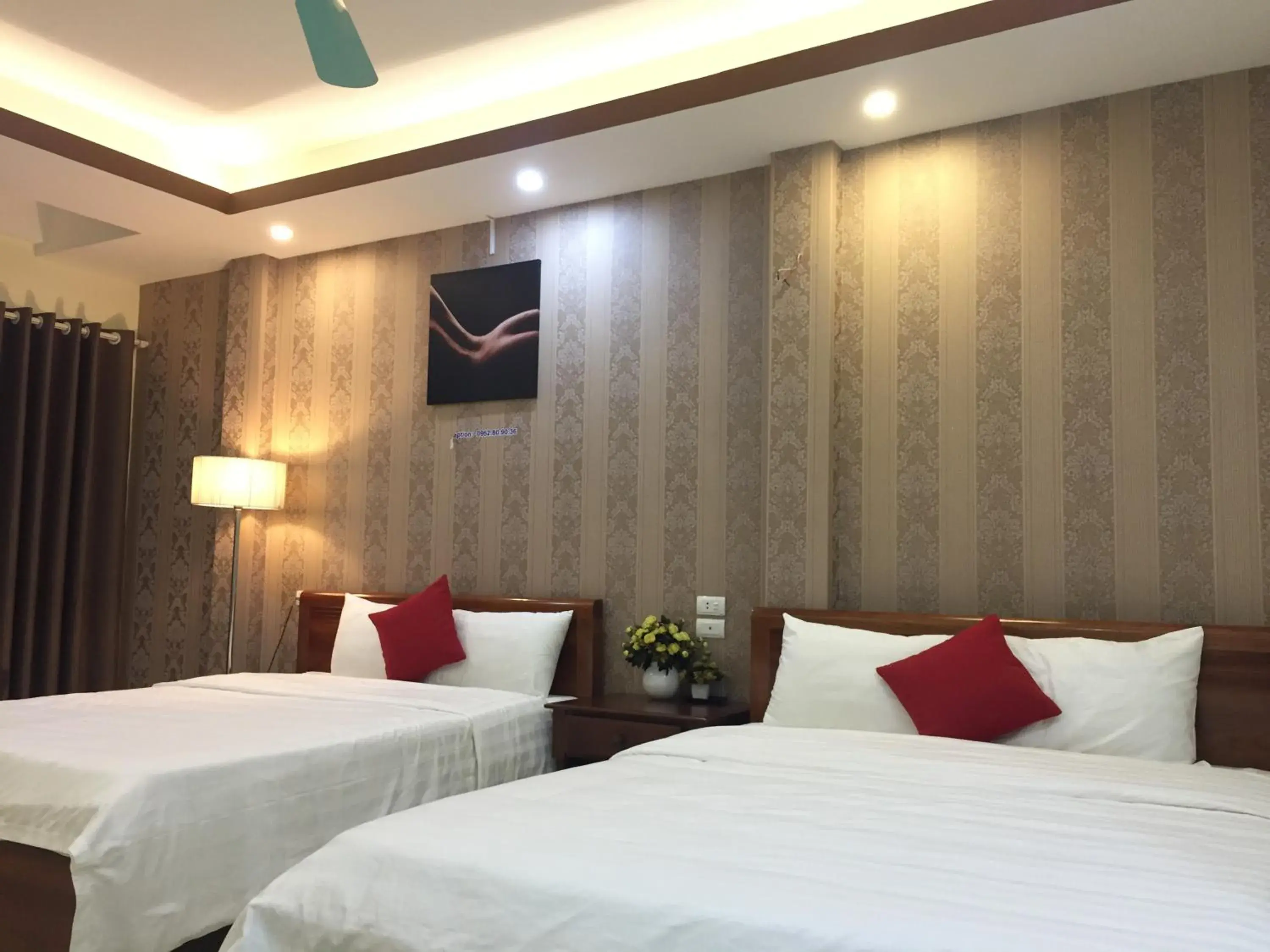 Bed in HD Hotel Nội Bài Bed in HD Hotel Nội Bài