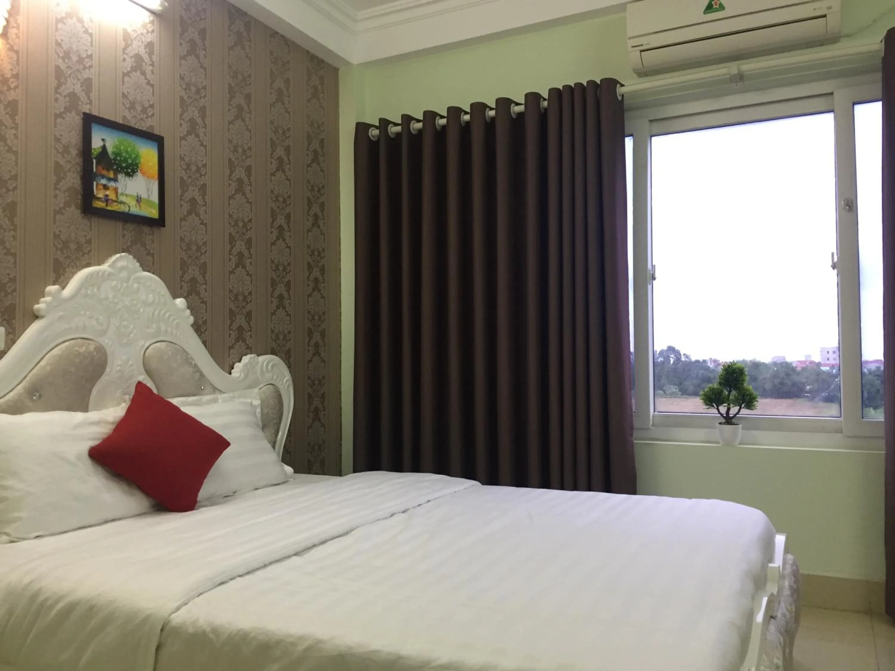 Bed in HD Hotel Nội Bài