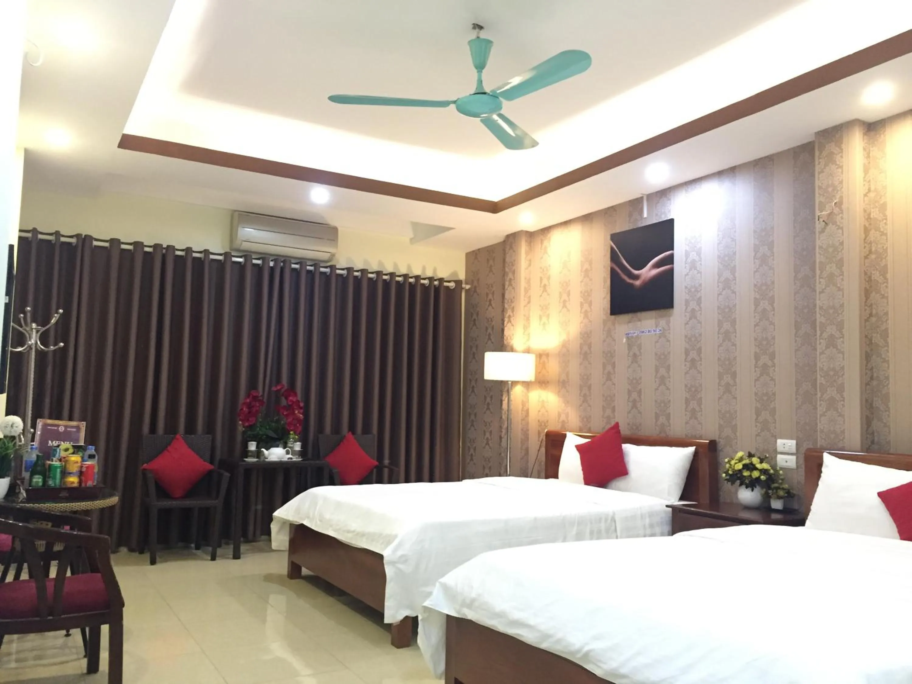 Bed in HD Hotel Nội Bài