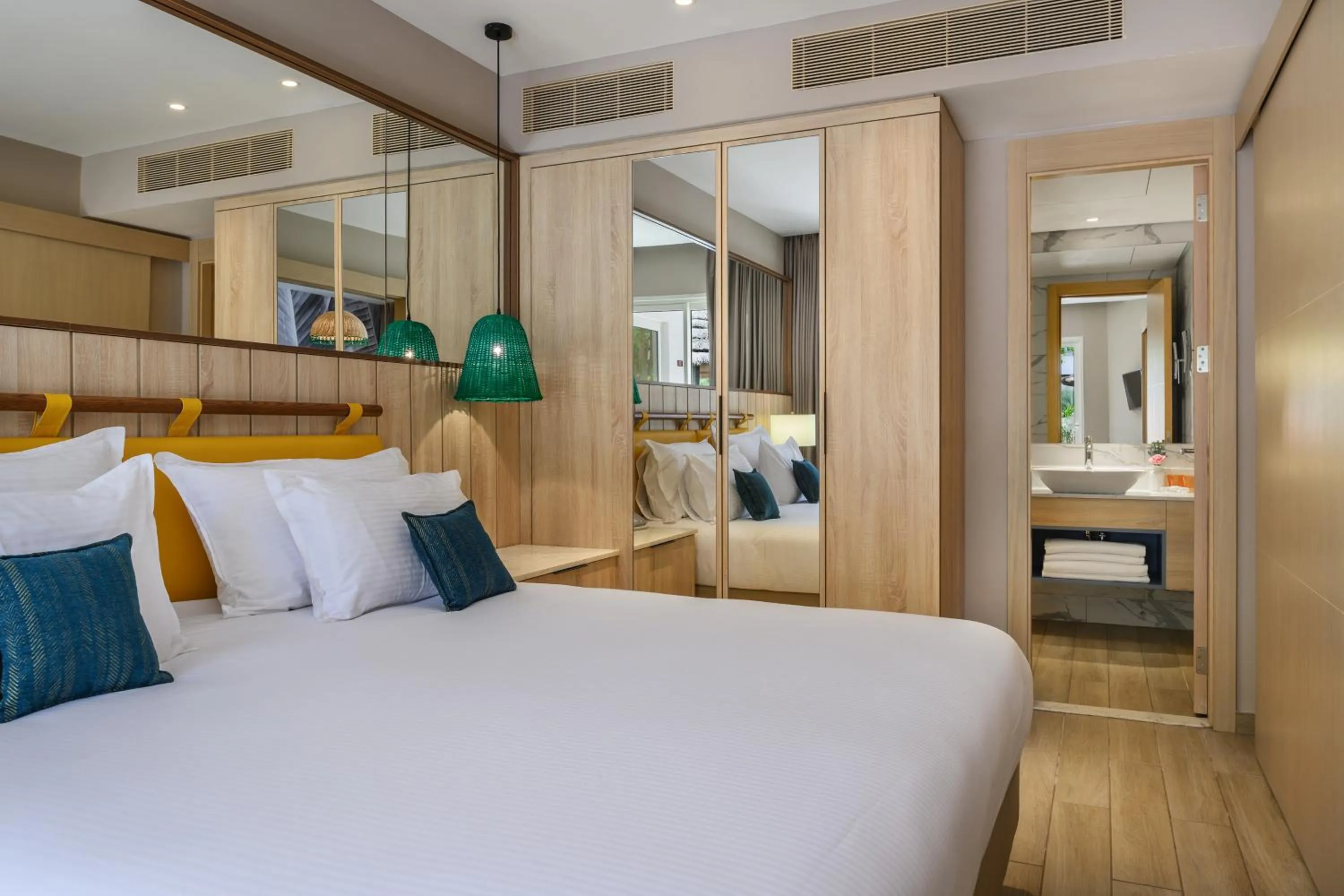 Bedroom, Bed in Royal Garden by Isrotel Collection