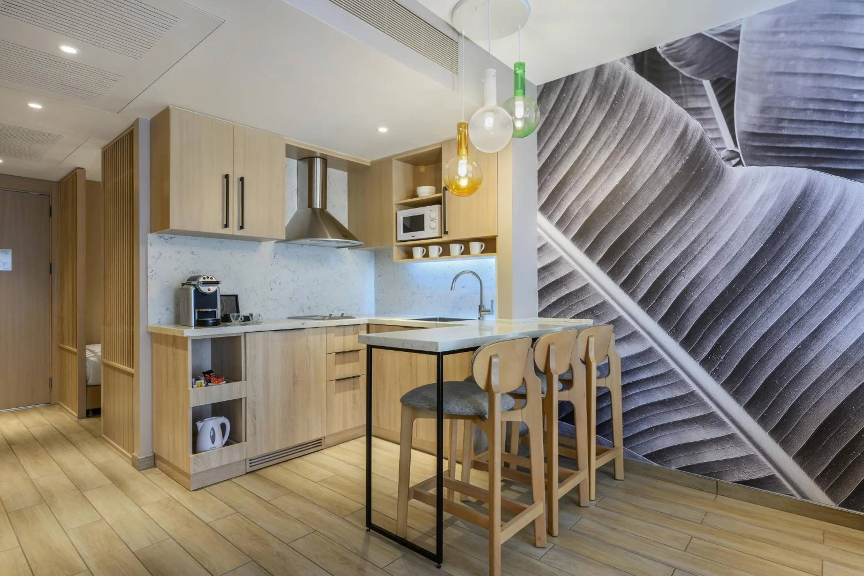 Kitchen or kitchenette in Royal Garden by Isrotel Collection