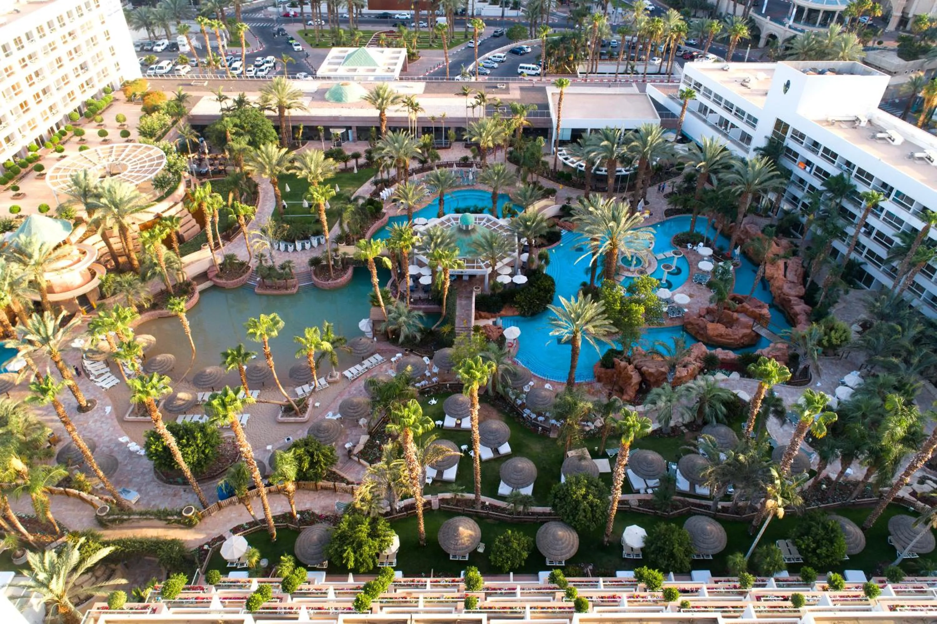 Bird's eye view in Royal Garden by Isrotel Collection