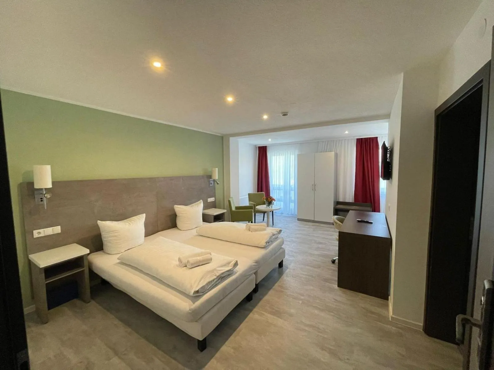 Bed in Hotel Wiesental Nähe Friedrichshafen