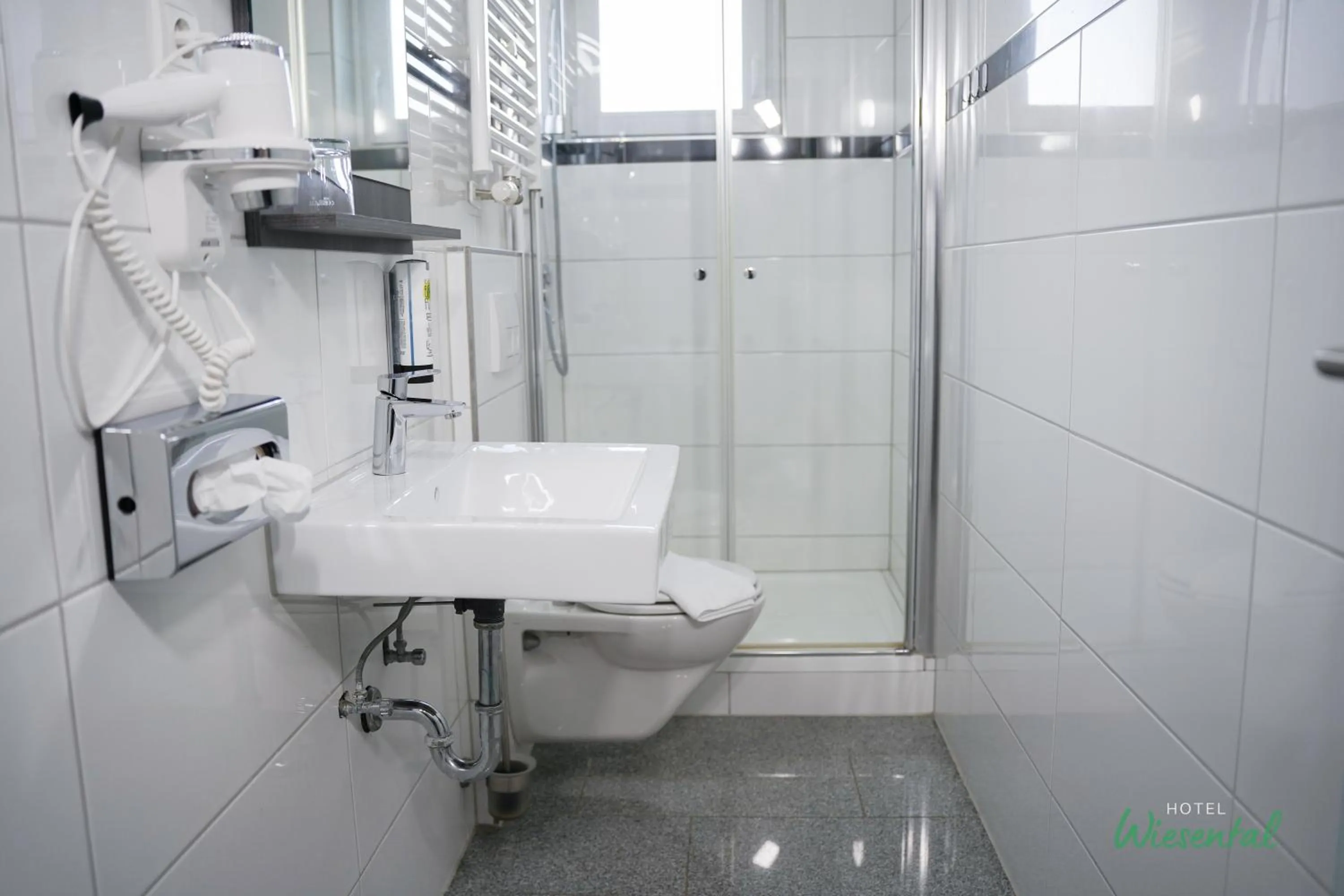 Shower in Hotel Wiesental Nähe Friedrichshafen