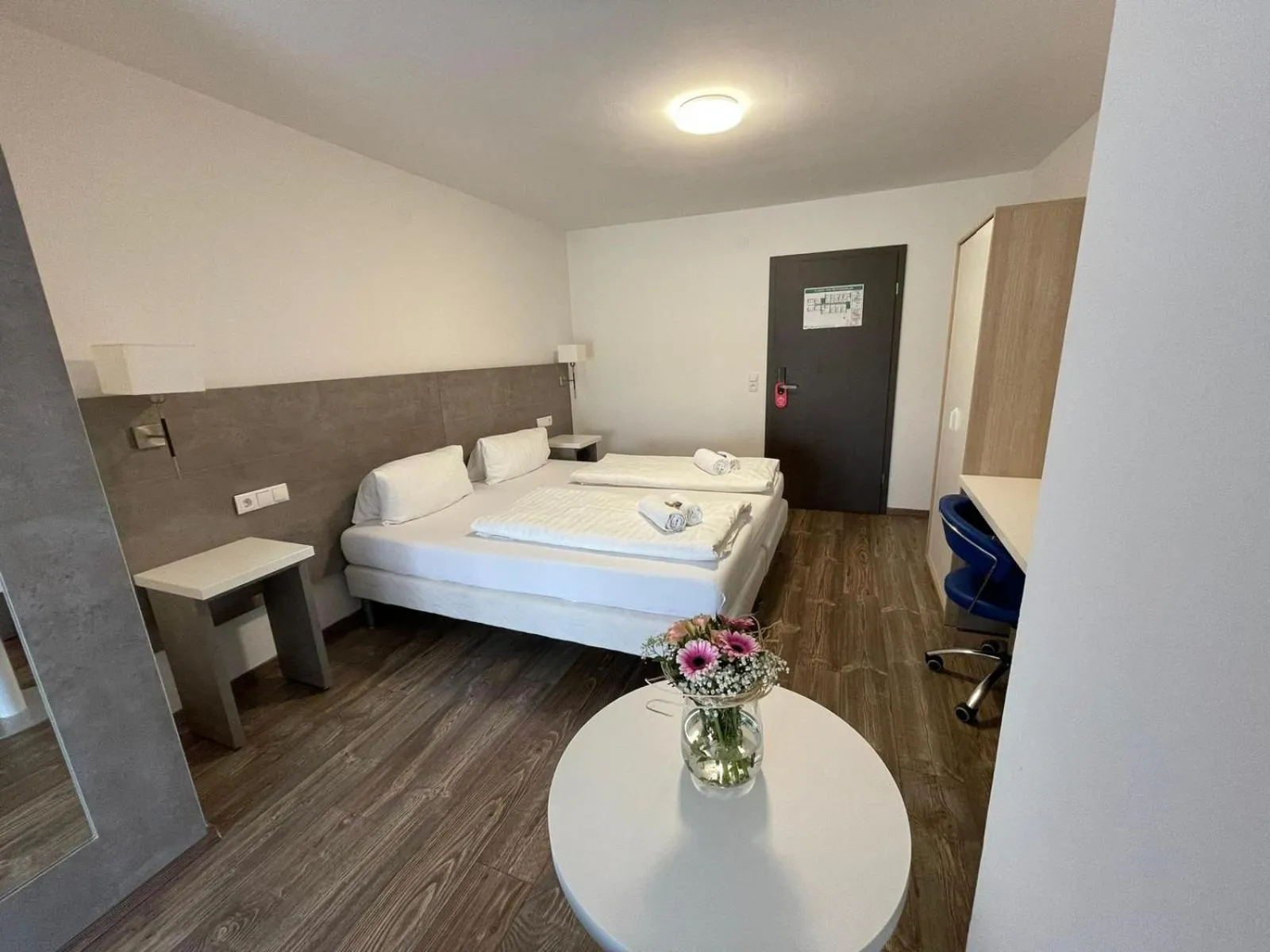 Bed in Hotel Wiesental Nähe Friedrichshafen