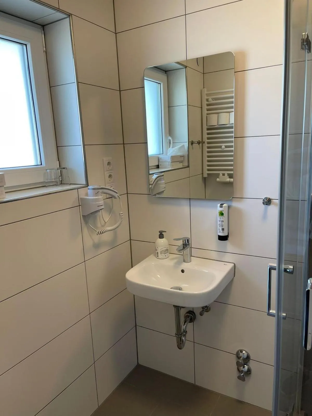 Shower in Hotel Wiesental Nähe Friedrichshafen