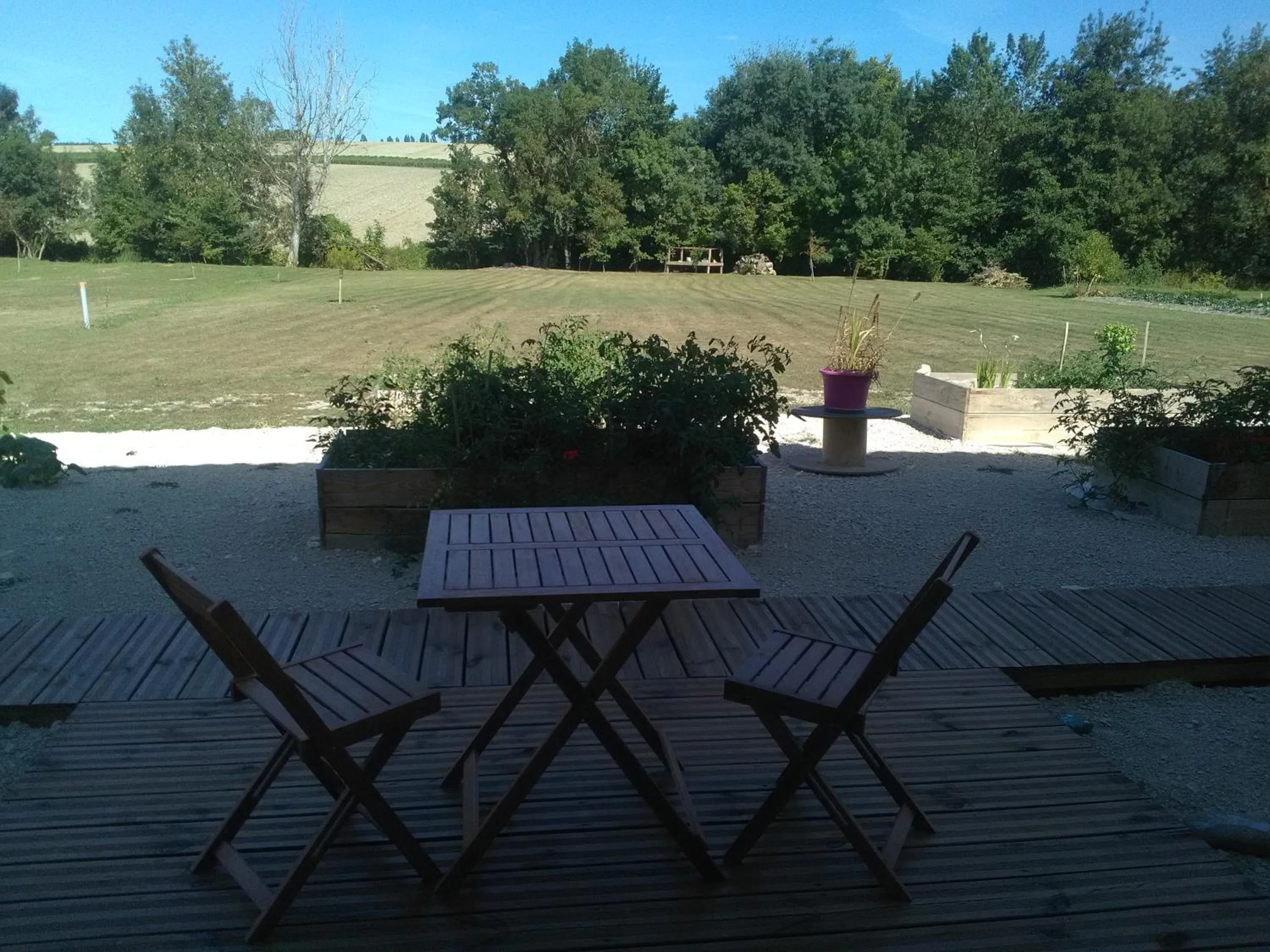 Patio in Au pied du Lariat