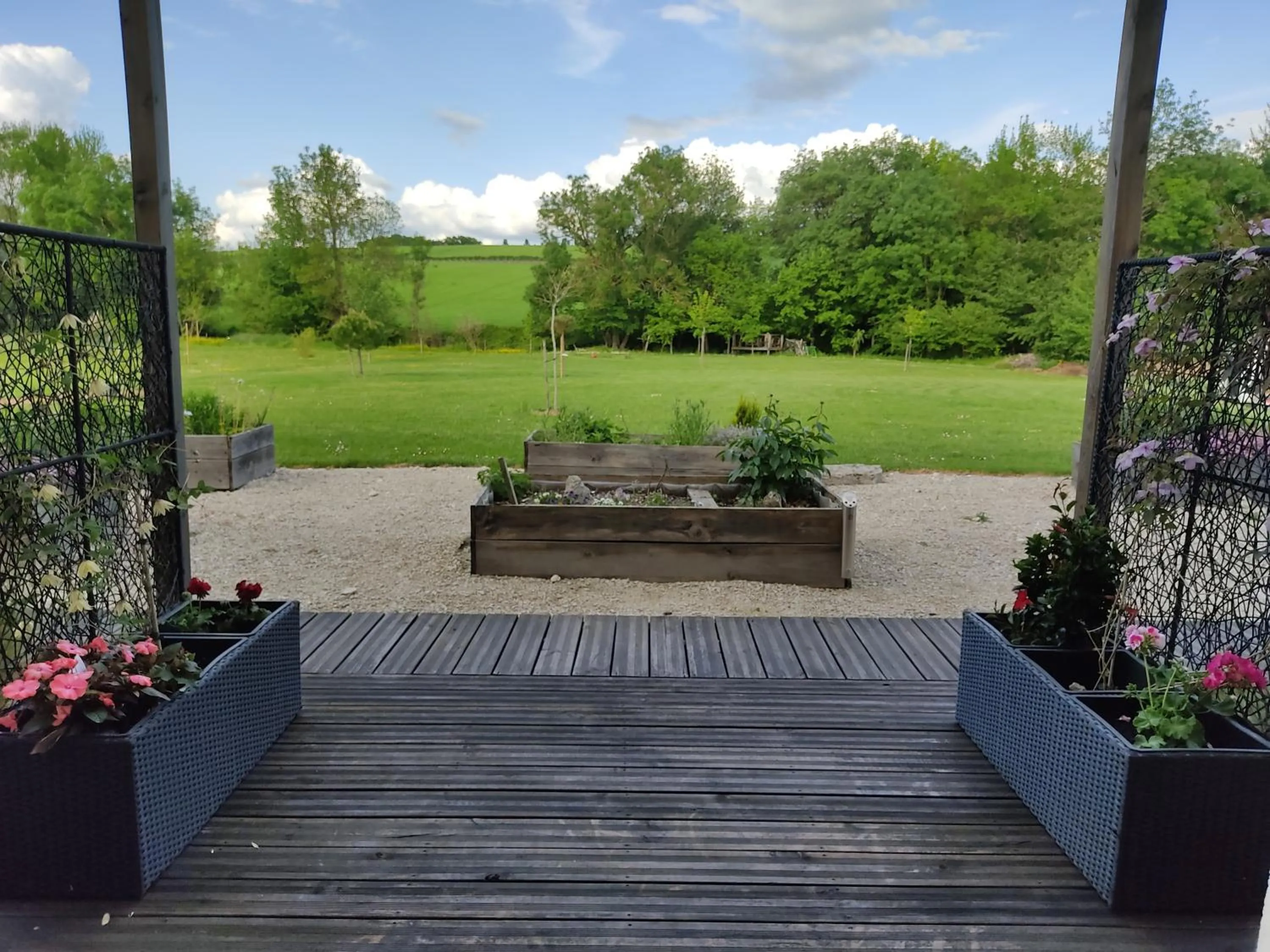 Facade/entrance in Au pied du Lariat