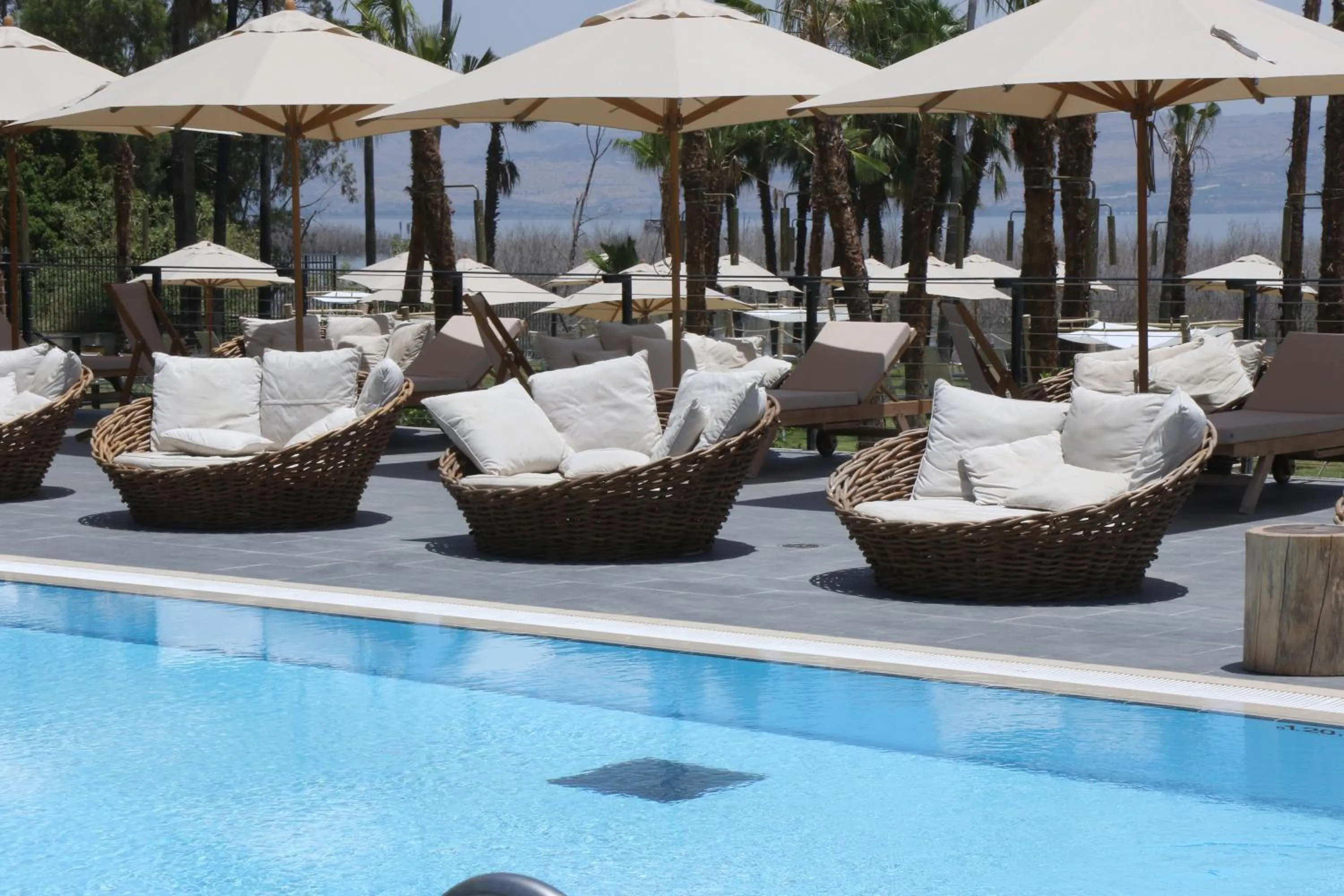 Swimming pool in Gomeh by Isrotel Design