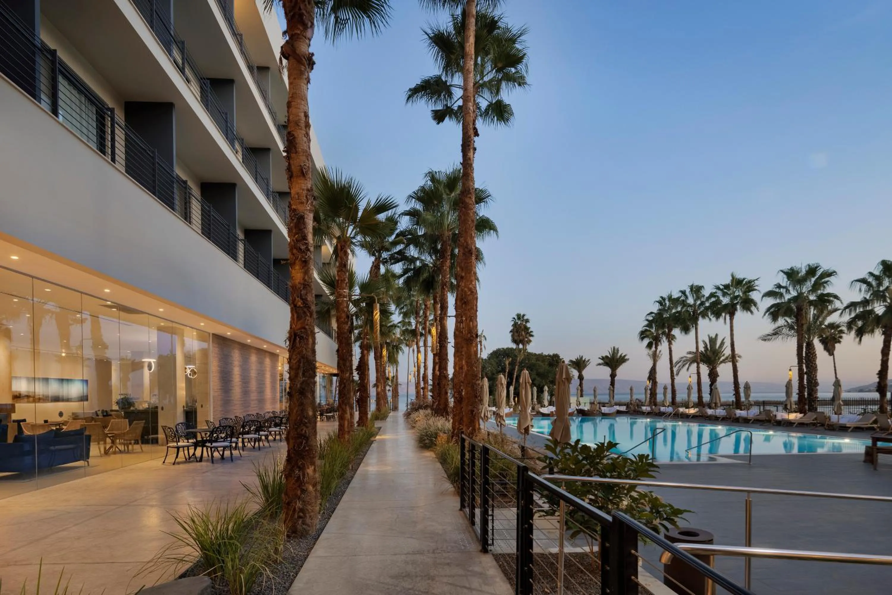 Pool view in Gomeh by Isrotel Design