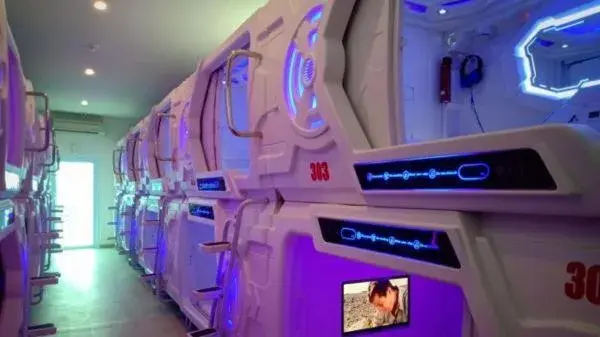 Small Double Room in Hotel Shakti Capsule Small Double Room in Hotel Shakti Capsule
