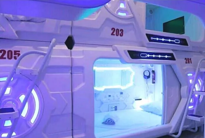 Bedroom in Hotel Shakti Capsule