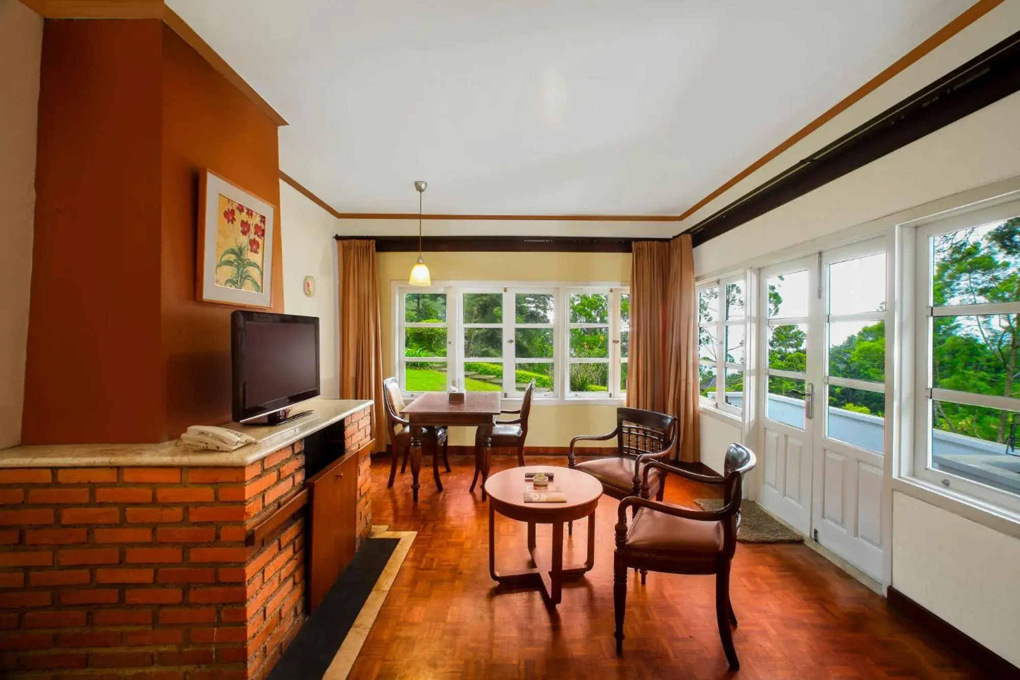 Living room in Puncak Pass Resort Living room in Puncak Pass Resort