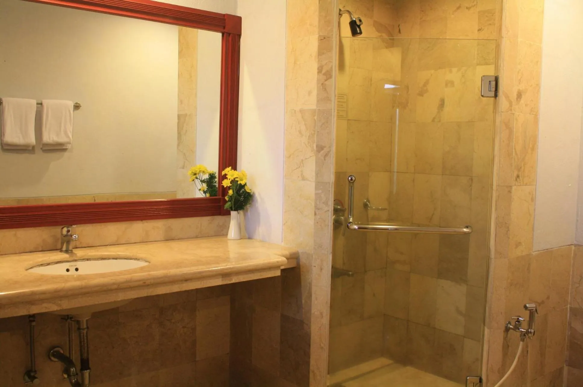 Bathroom in Puncak Pass Resort