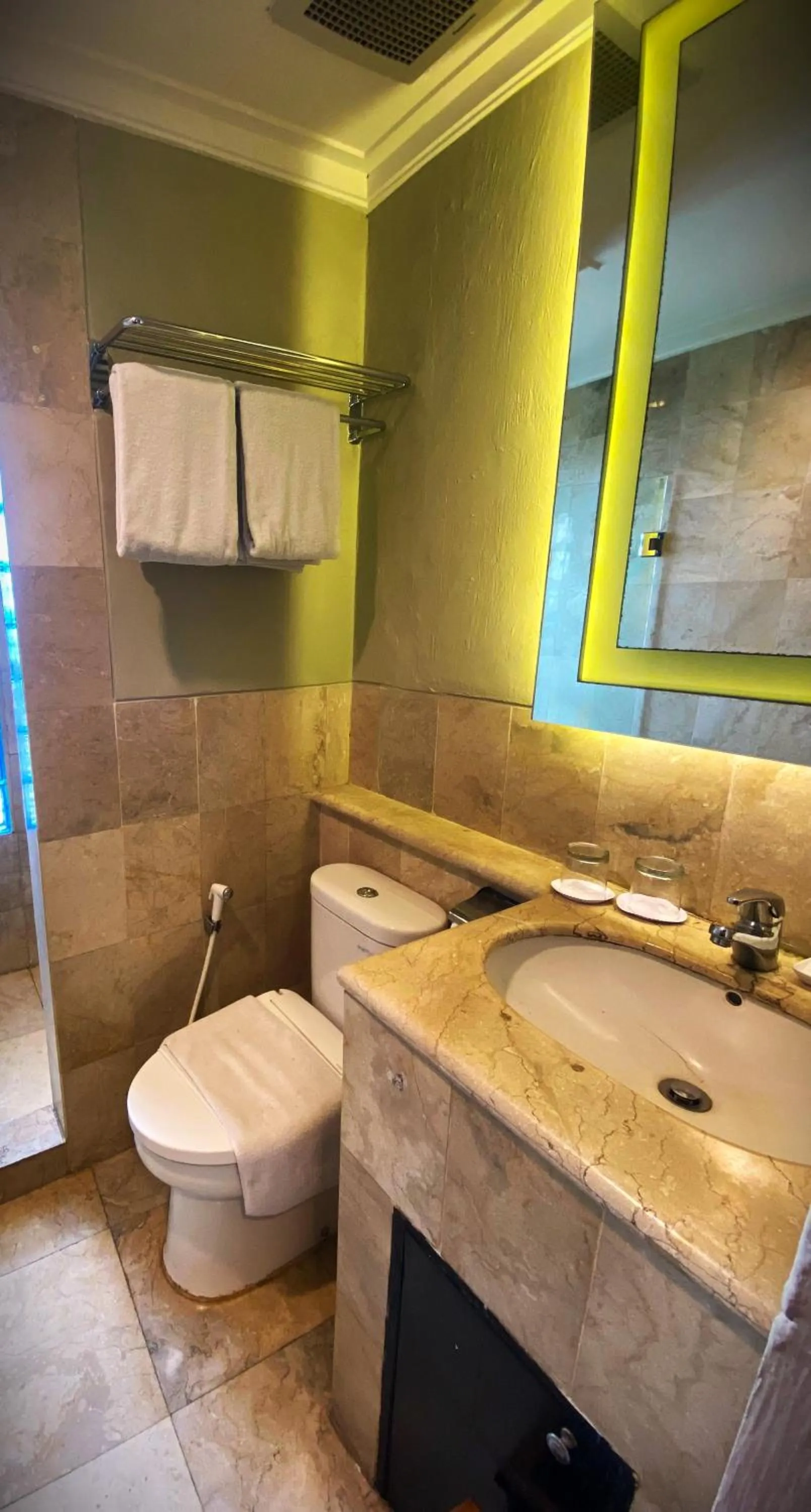 Bathroom in Puncak Pass Resort