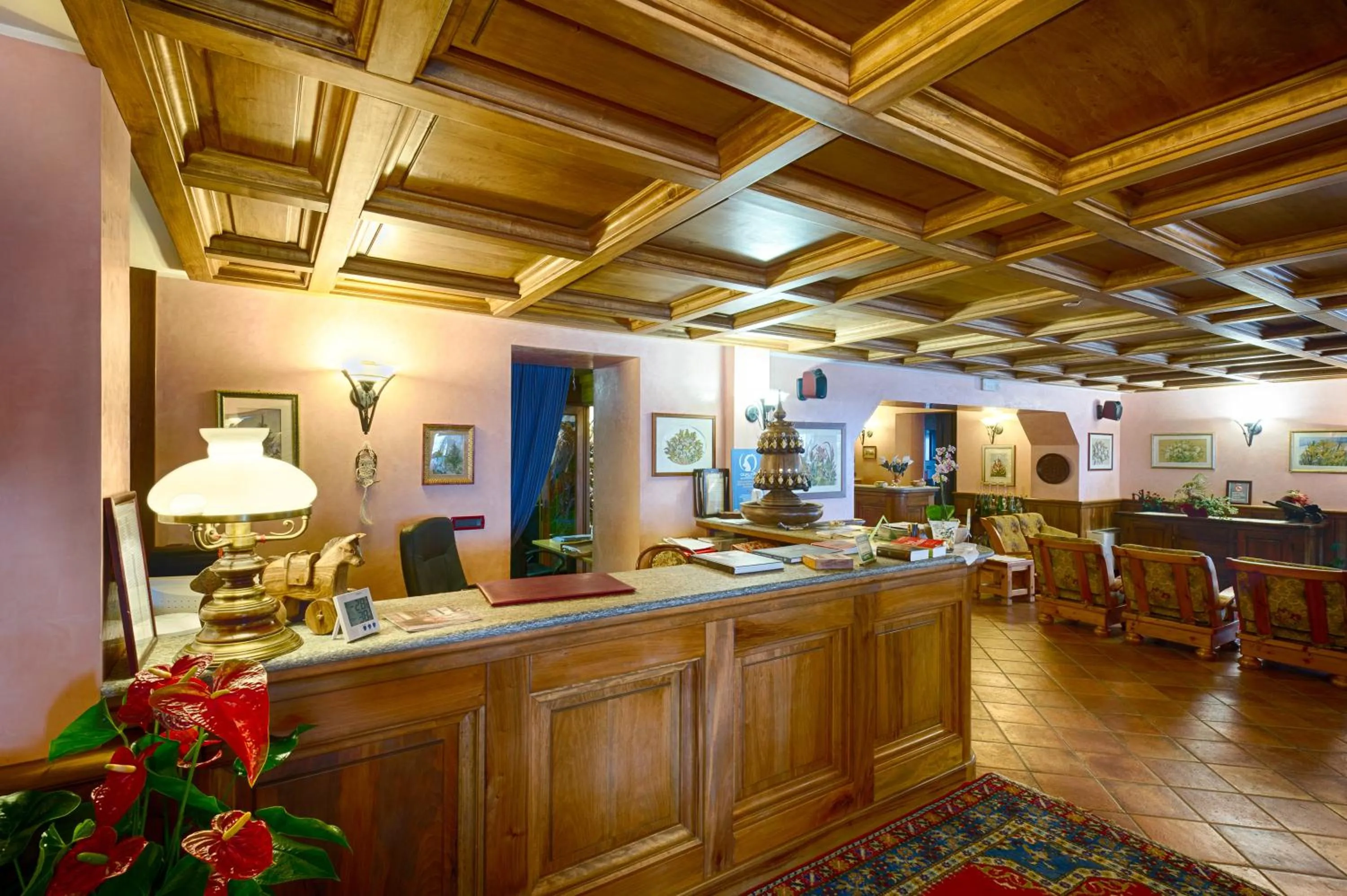 Communal lounge/ TV room in Hotel Granta Parey