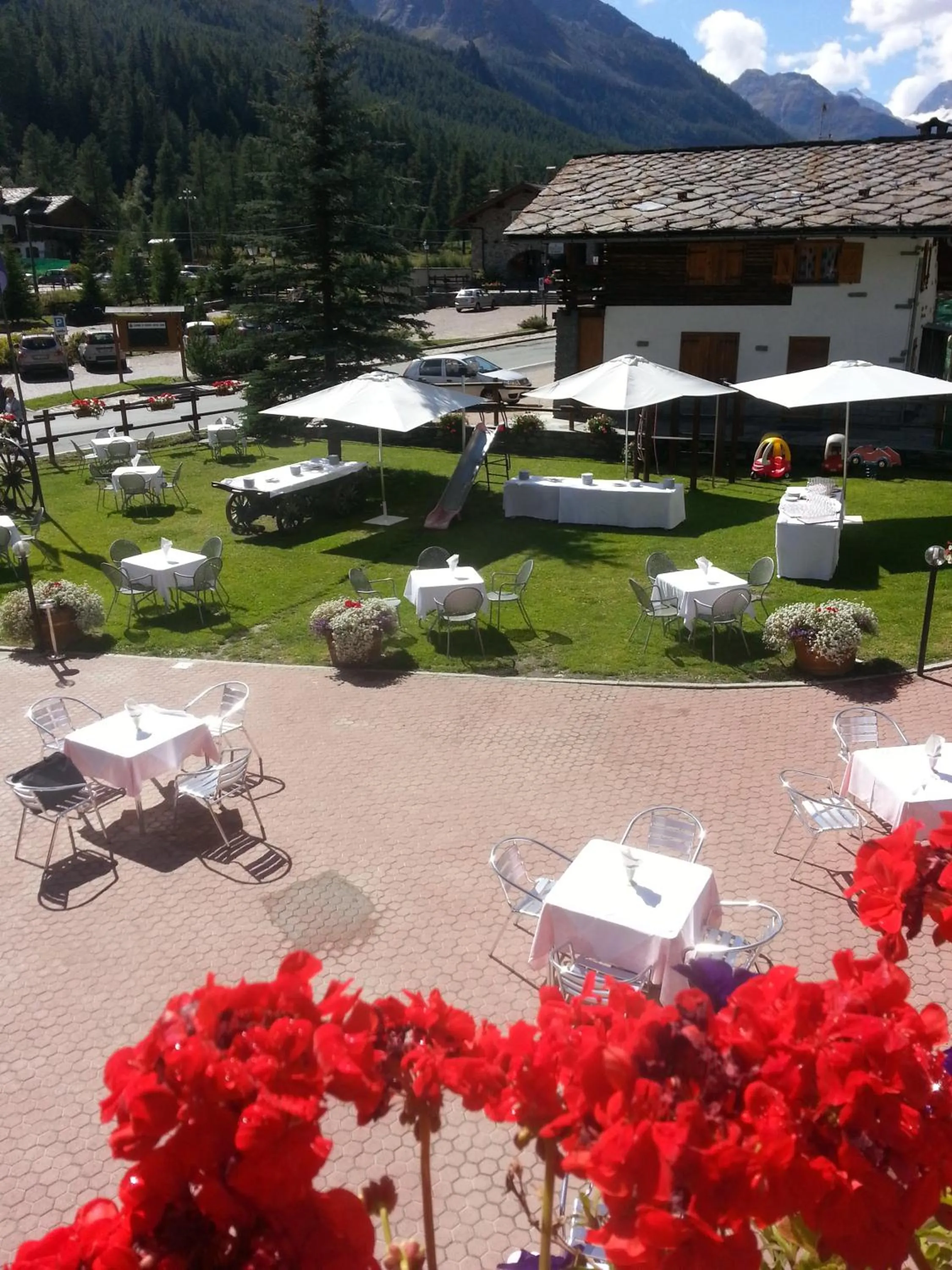 Garden in Hotel Granta Parey