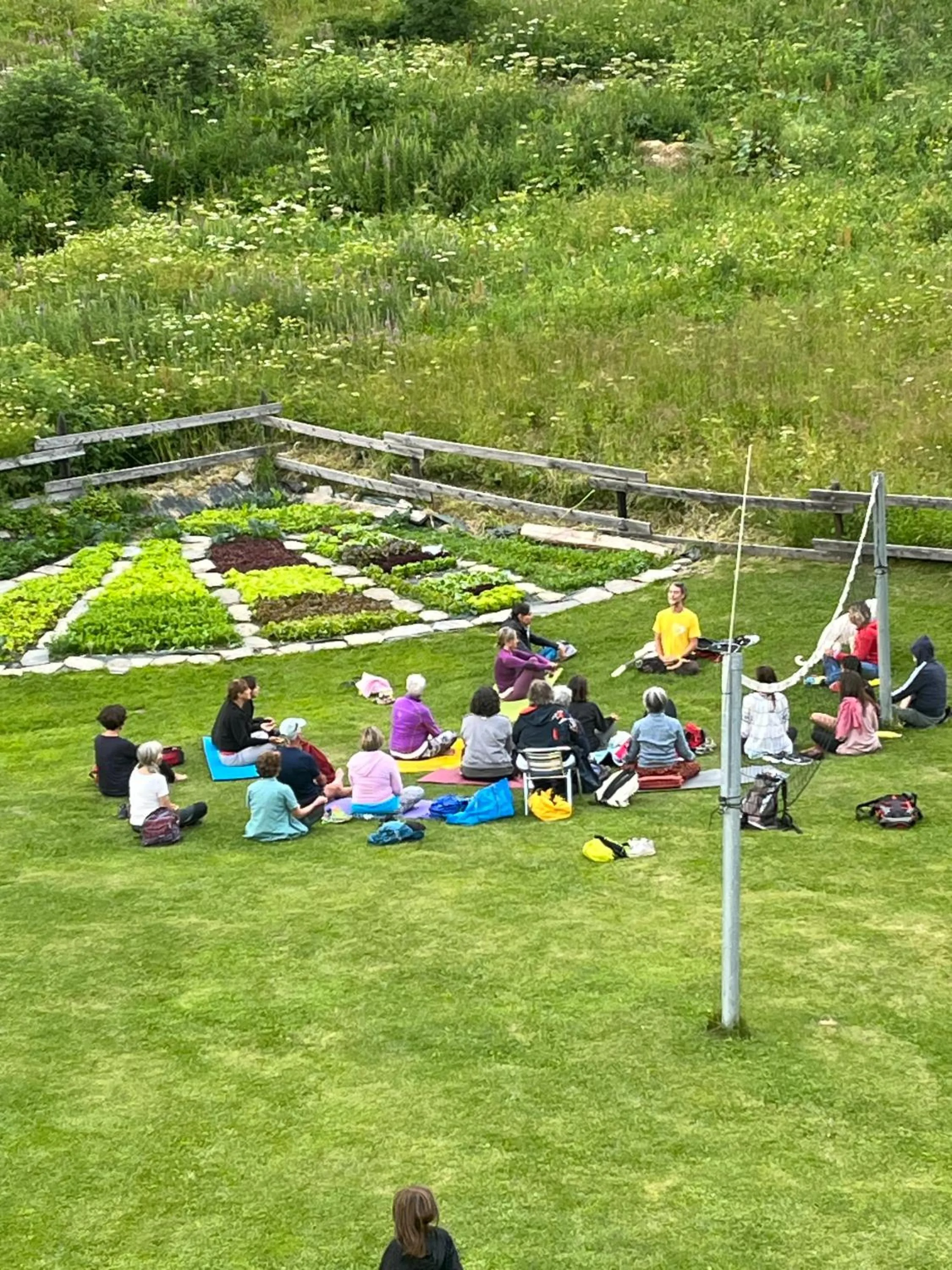 Garden in Hotel Granta Parey