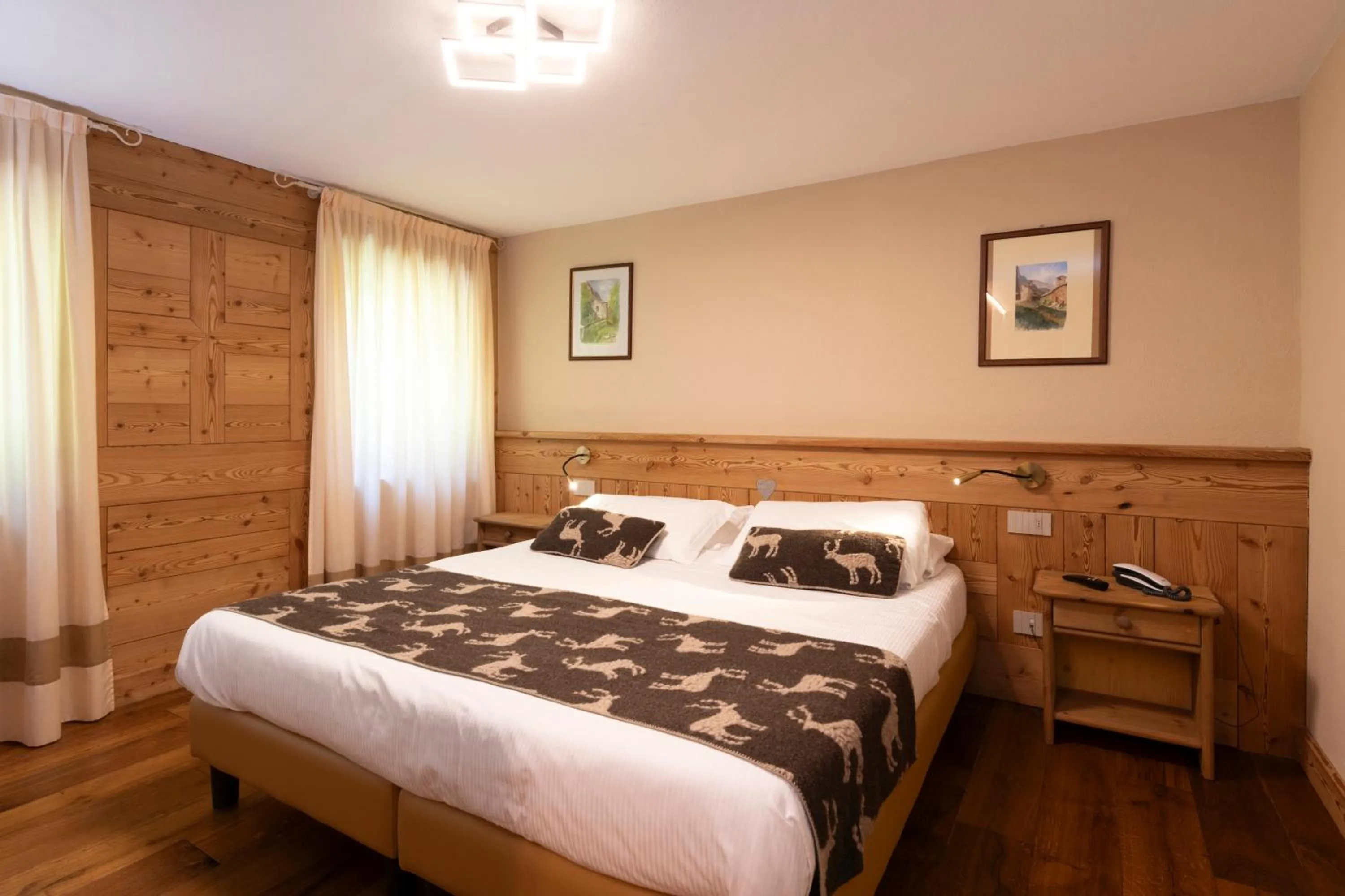 Bed in Hotel Granta Parey