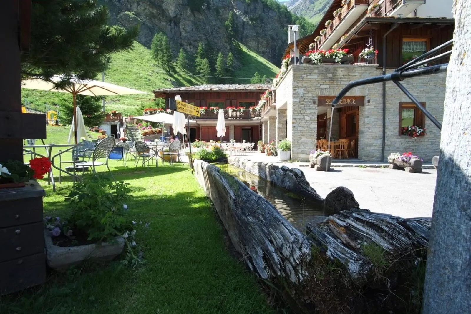 Garden in Hotel Granta Parey