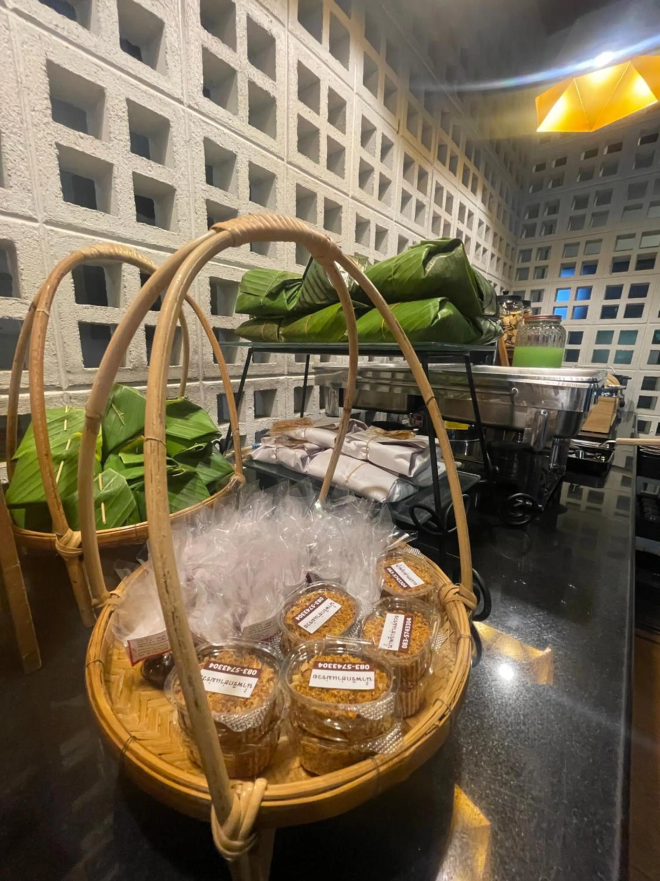 Breakfast in the echo hotel