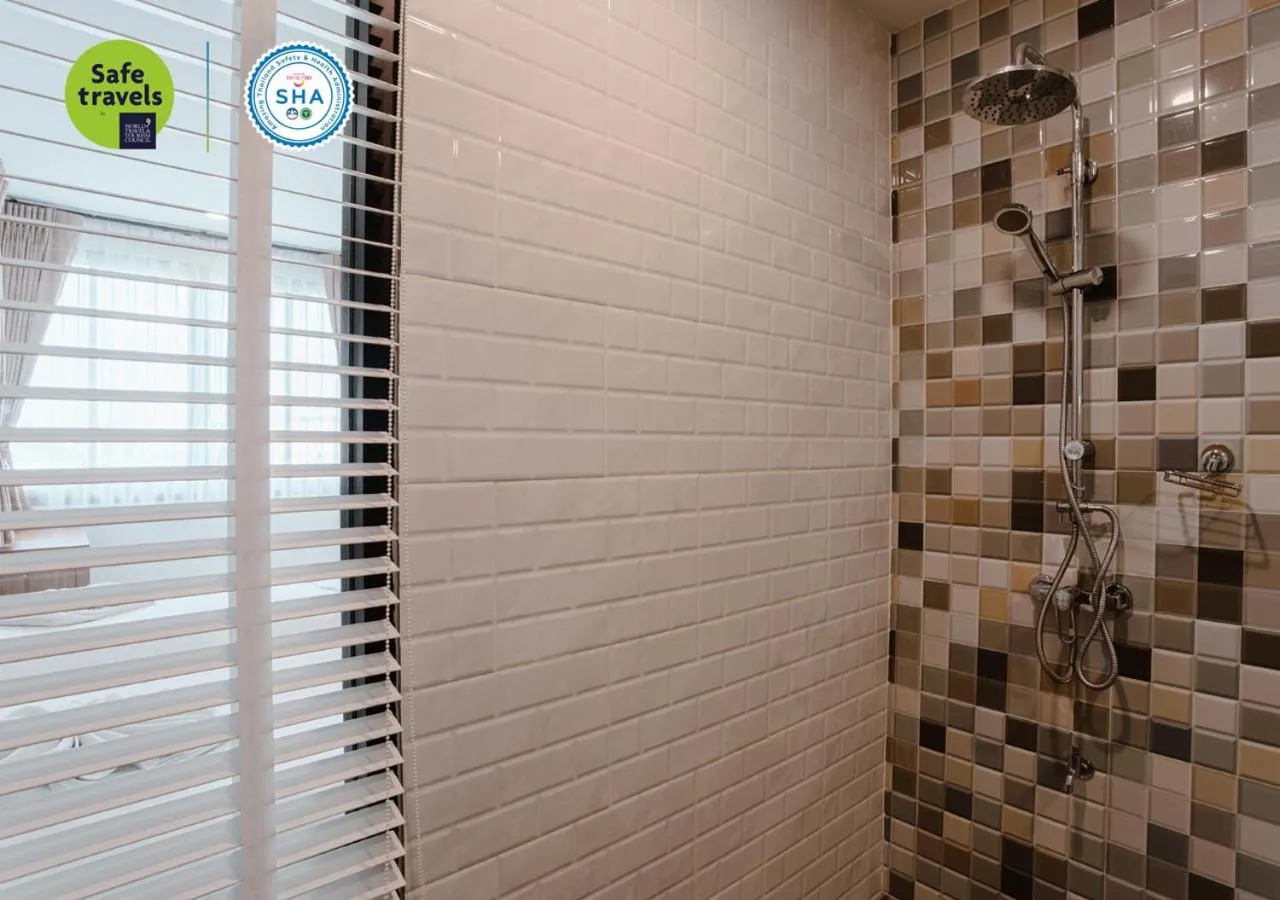 Bathroom in the echo hotel