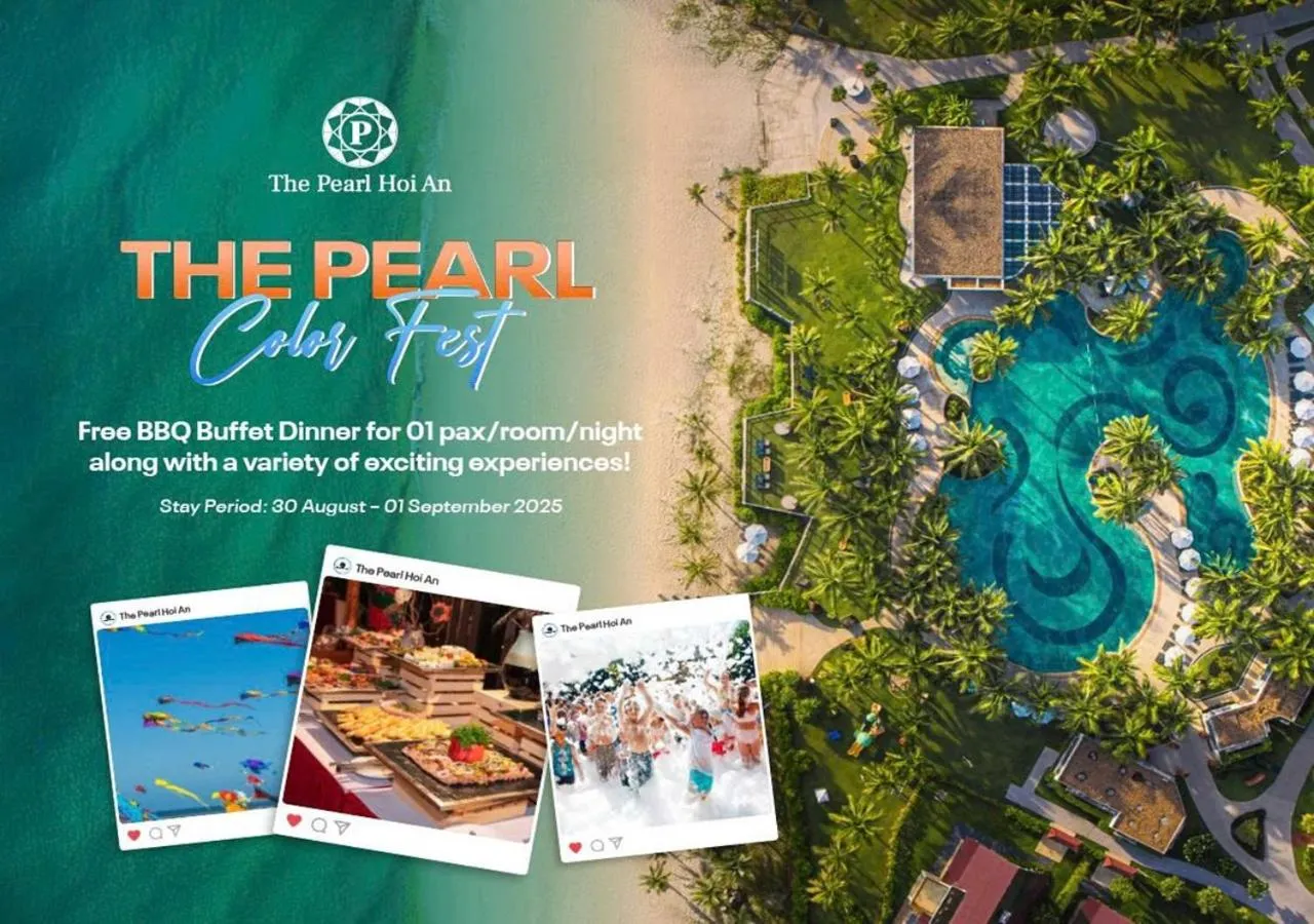 Swimming pool in The Pearl Hoi An