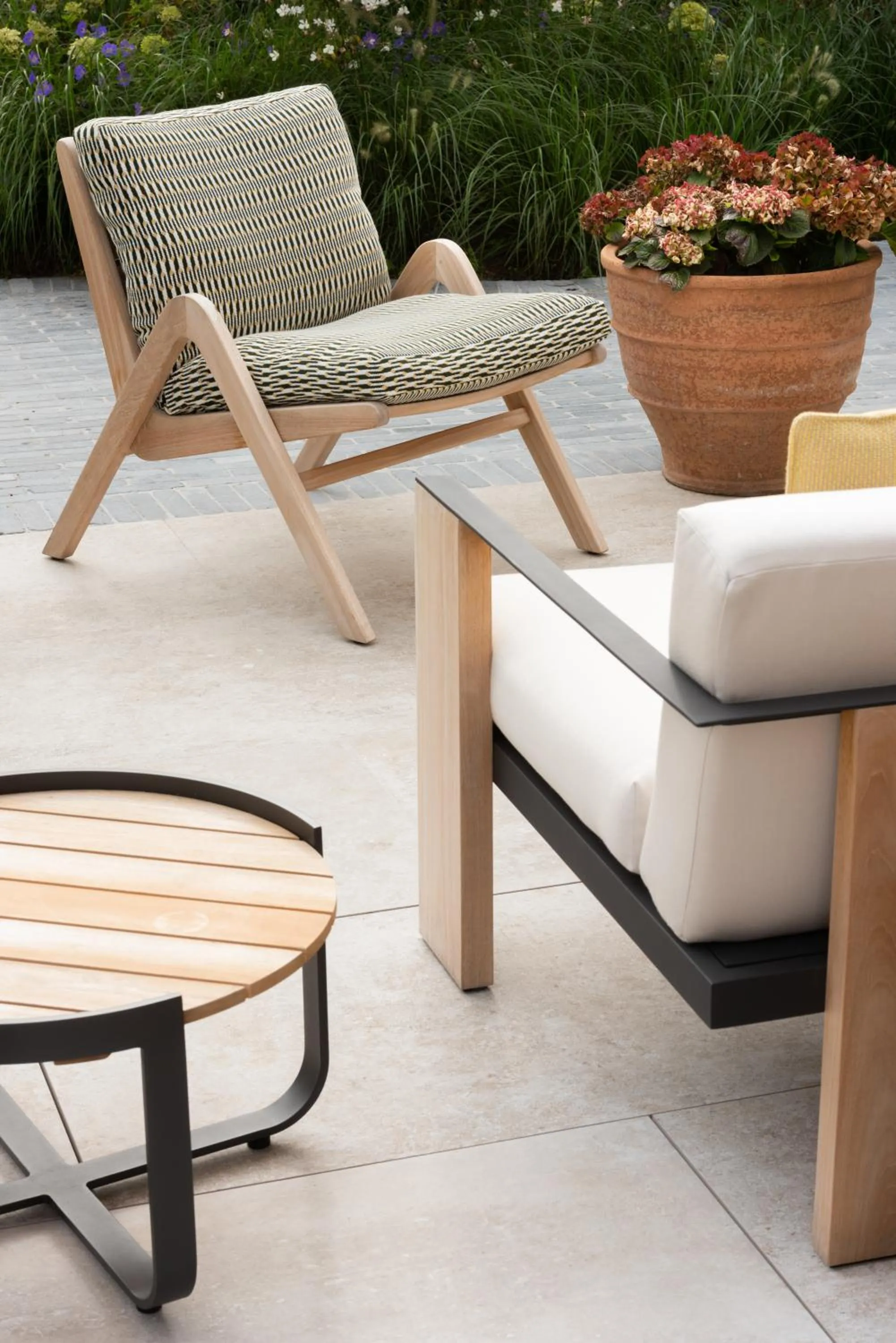 Seating area in Hotel Iris