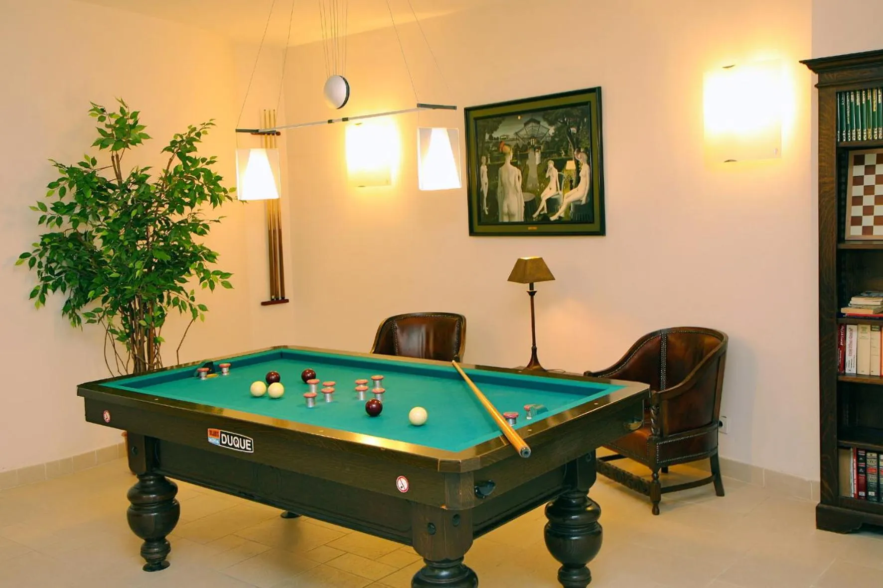 Game Room in Hotel Iris