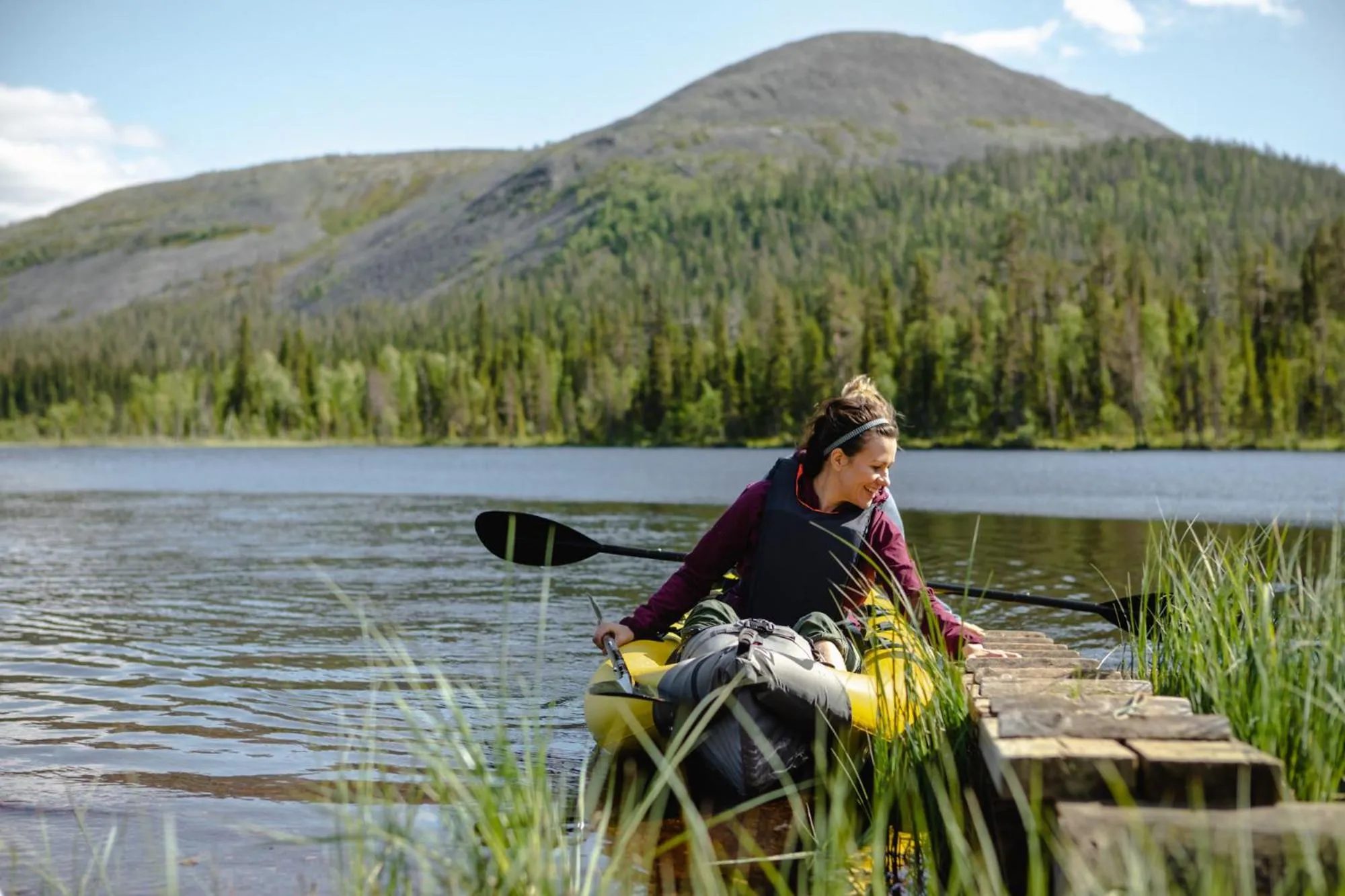 People in Lapland Hotels Saaga