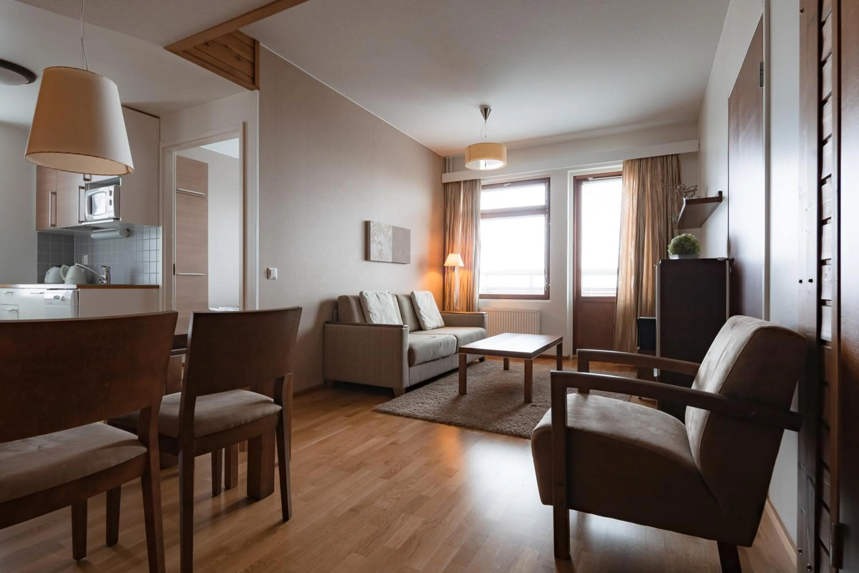 Living room in Lapland Hotels Saaga