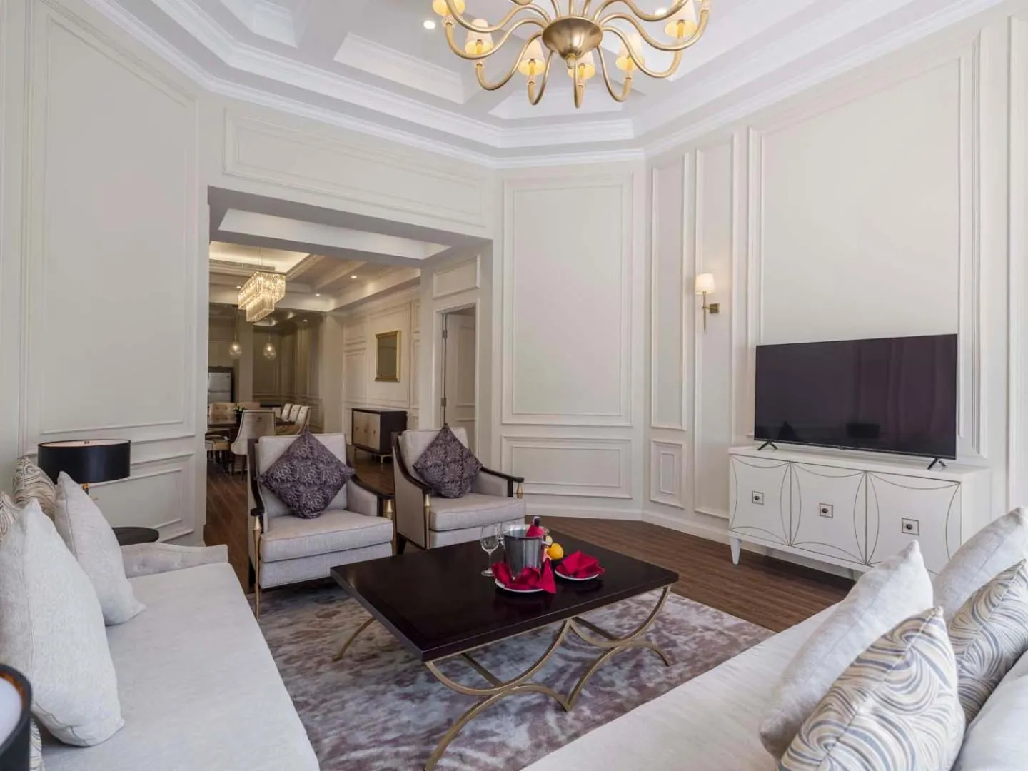 Seating area in Vinpearl Wonderworld Phu Quoc