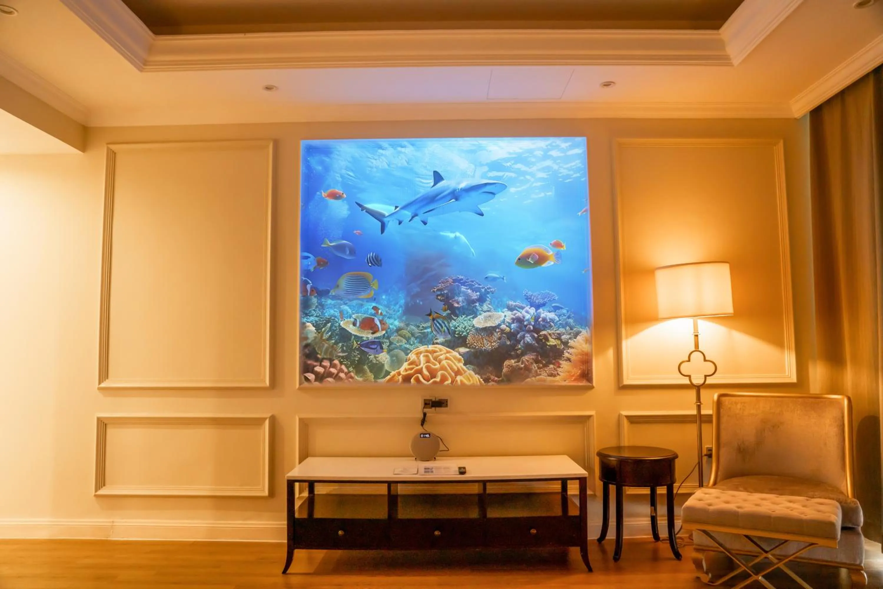 Living room in Vinpearl Wonderworld Phu Quoc