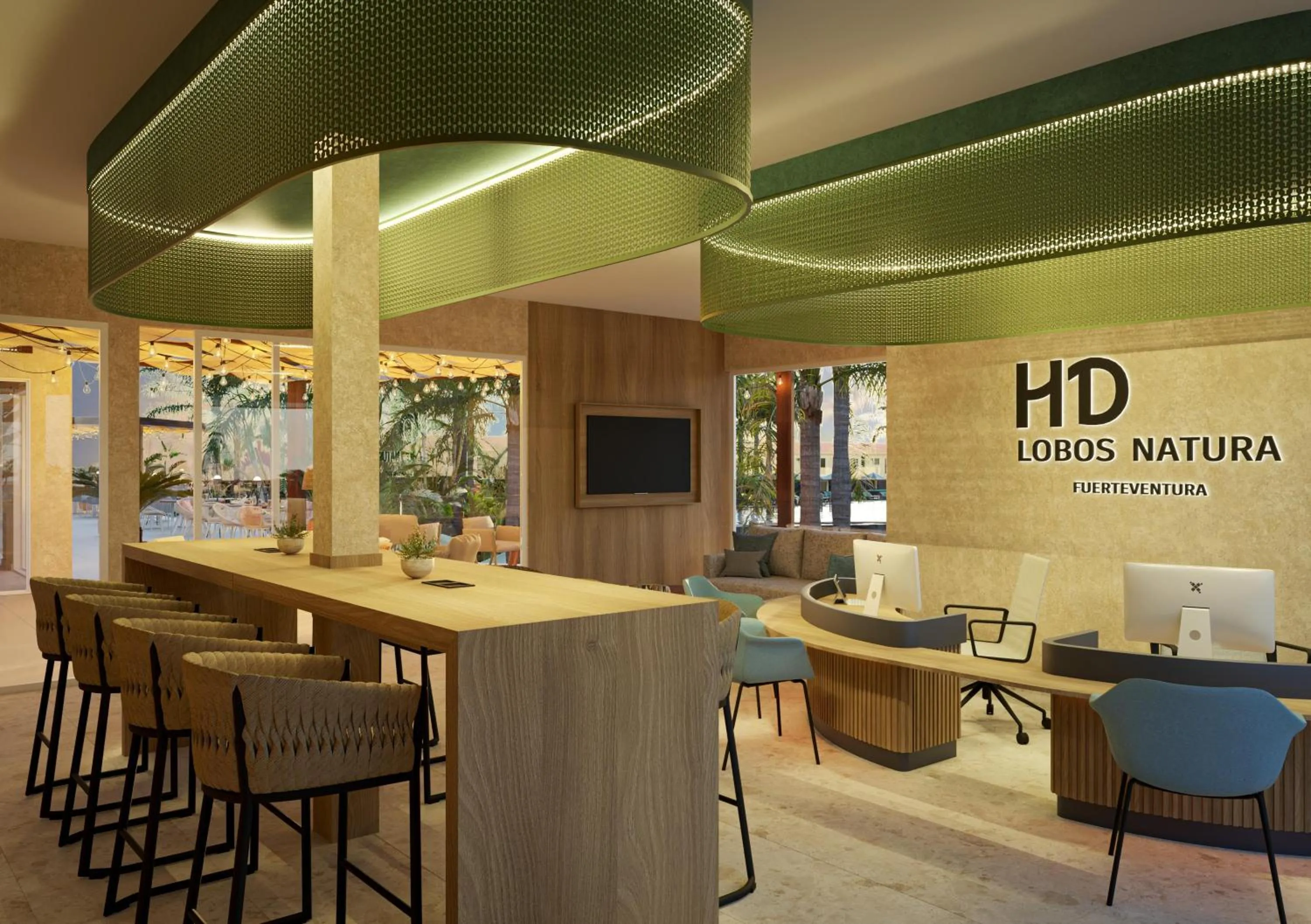 Lobby or reception in HD Lobos Natura Fuerteventura