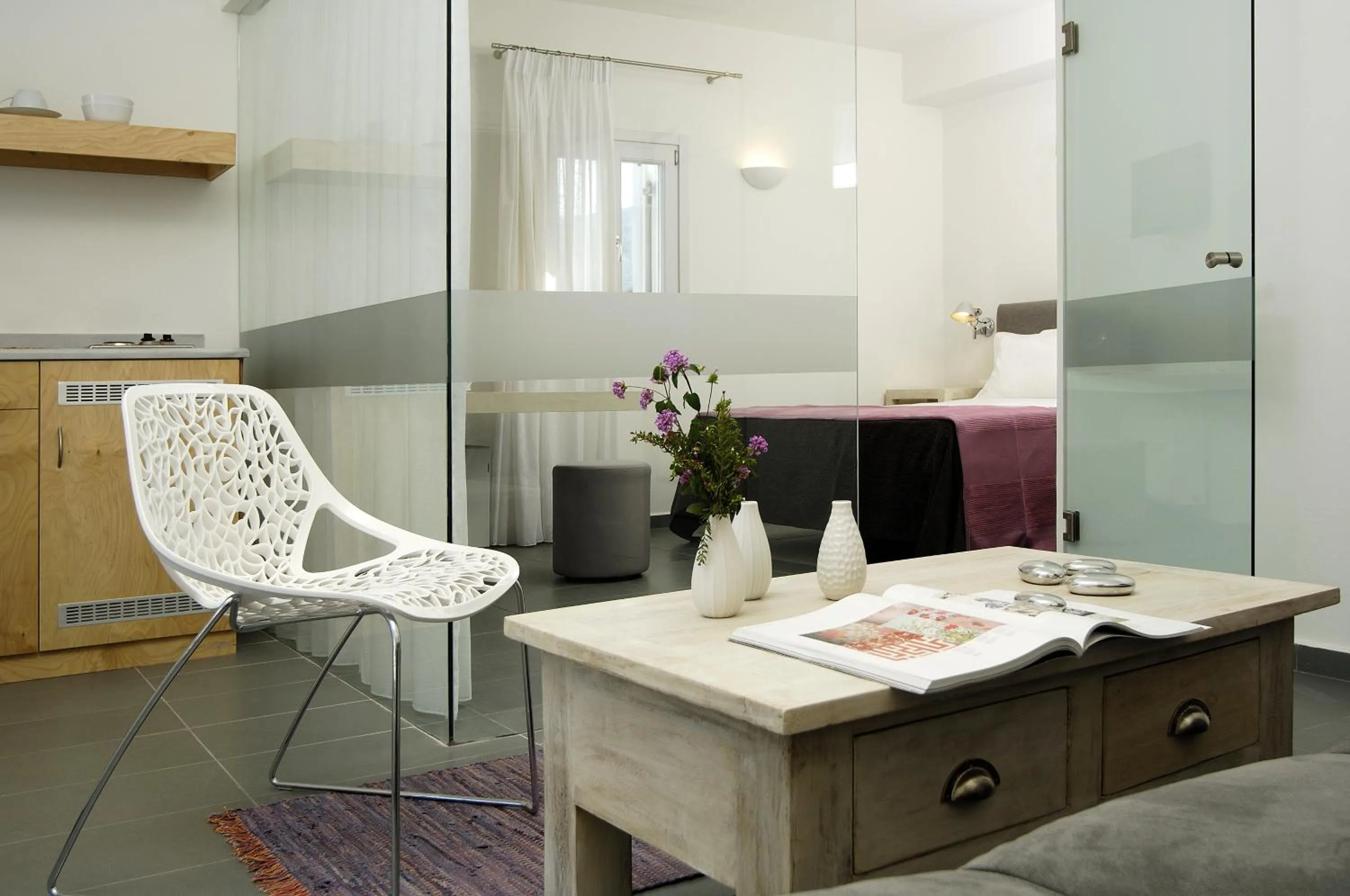 Living room in Filoxenia Apartments