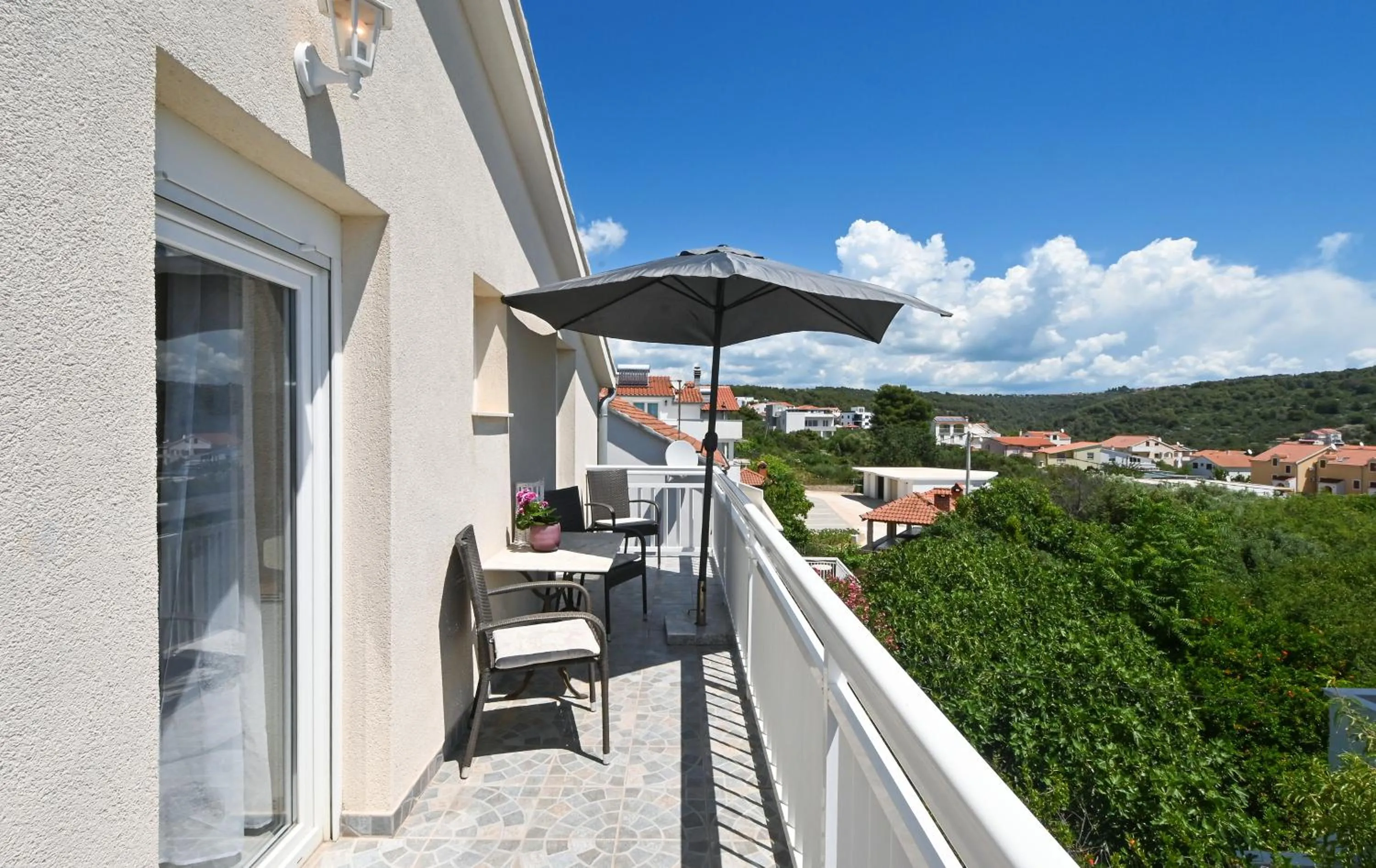 Balcony/Terrace in Apartments Villa Filip