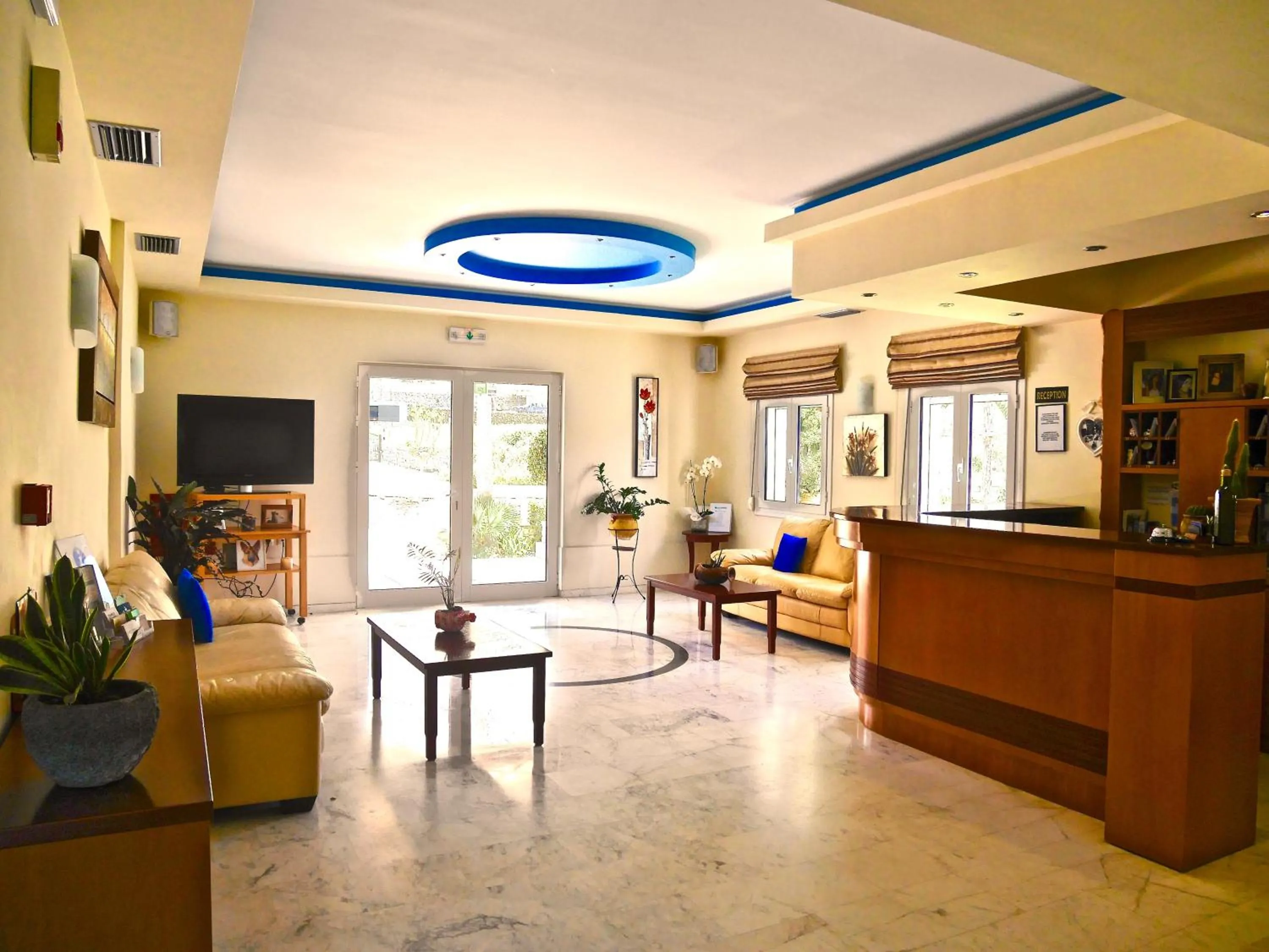 Lobby or reception in Kanakis Blue Beach Apartments