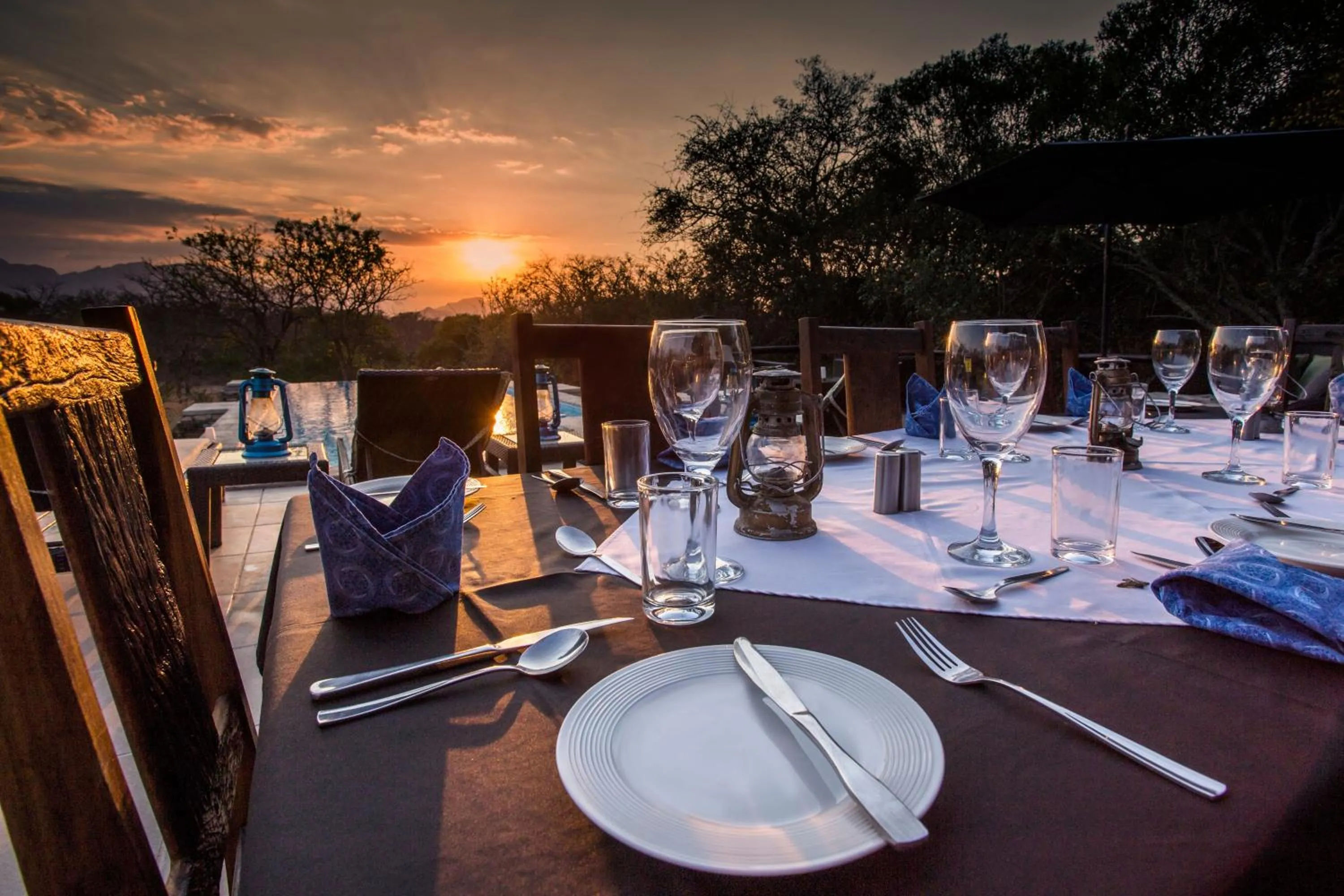 Restaurant/places to eat in Vuyani Safari Lodge