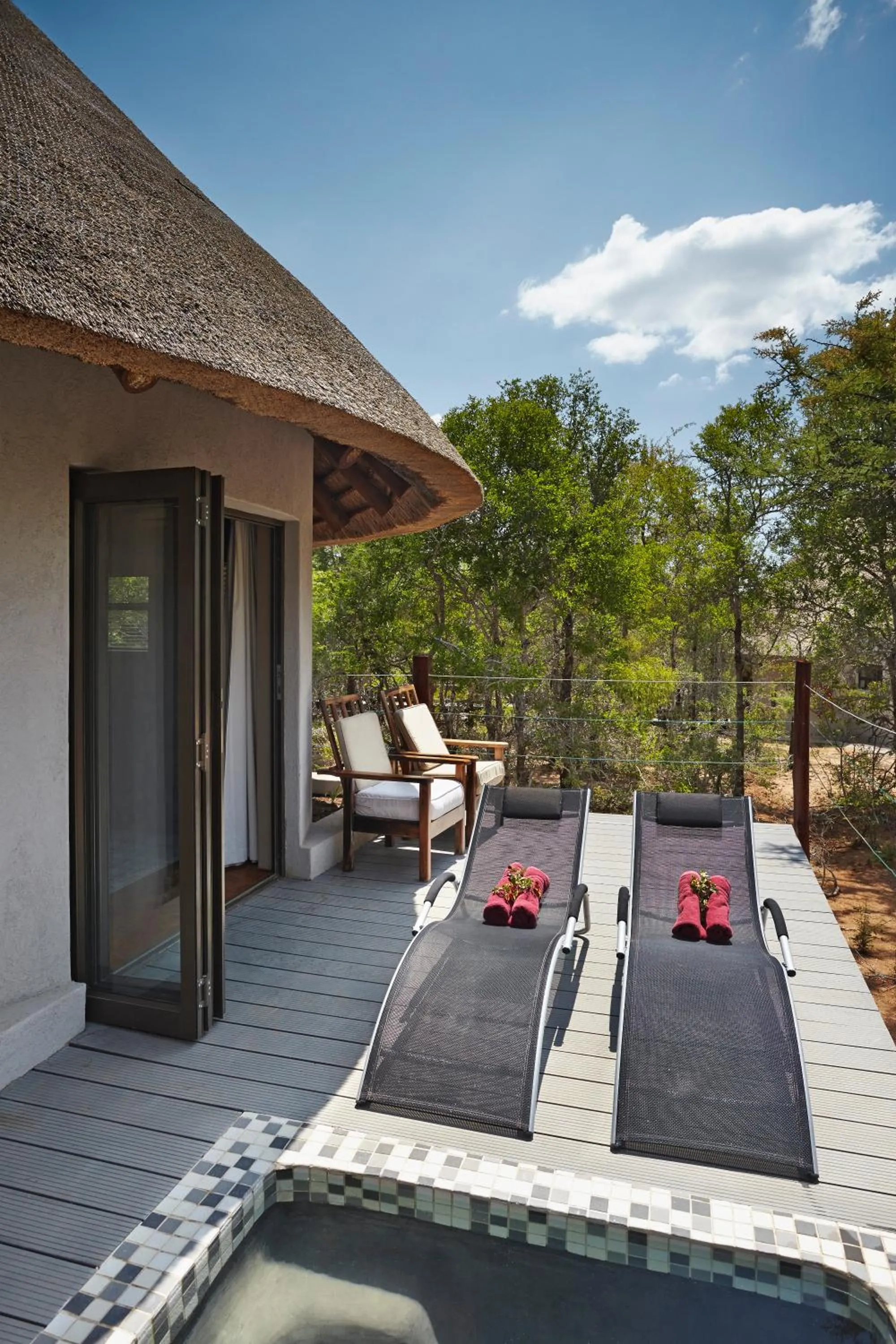 Property building in Vuyani Safari Lodge