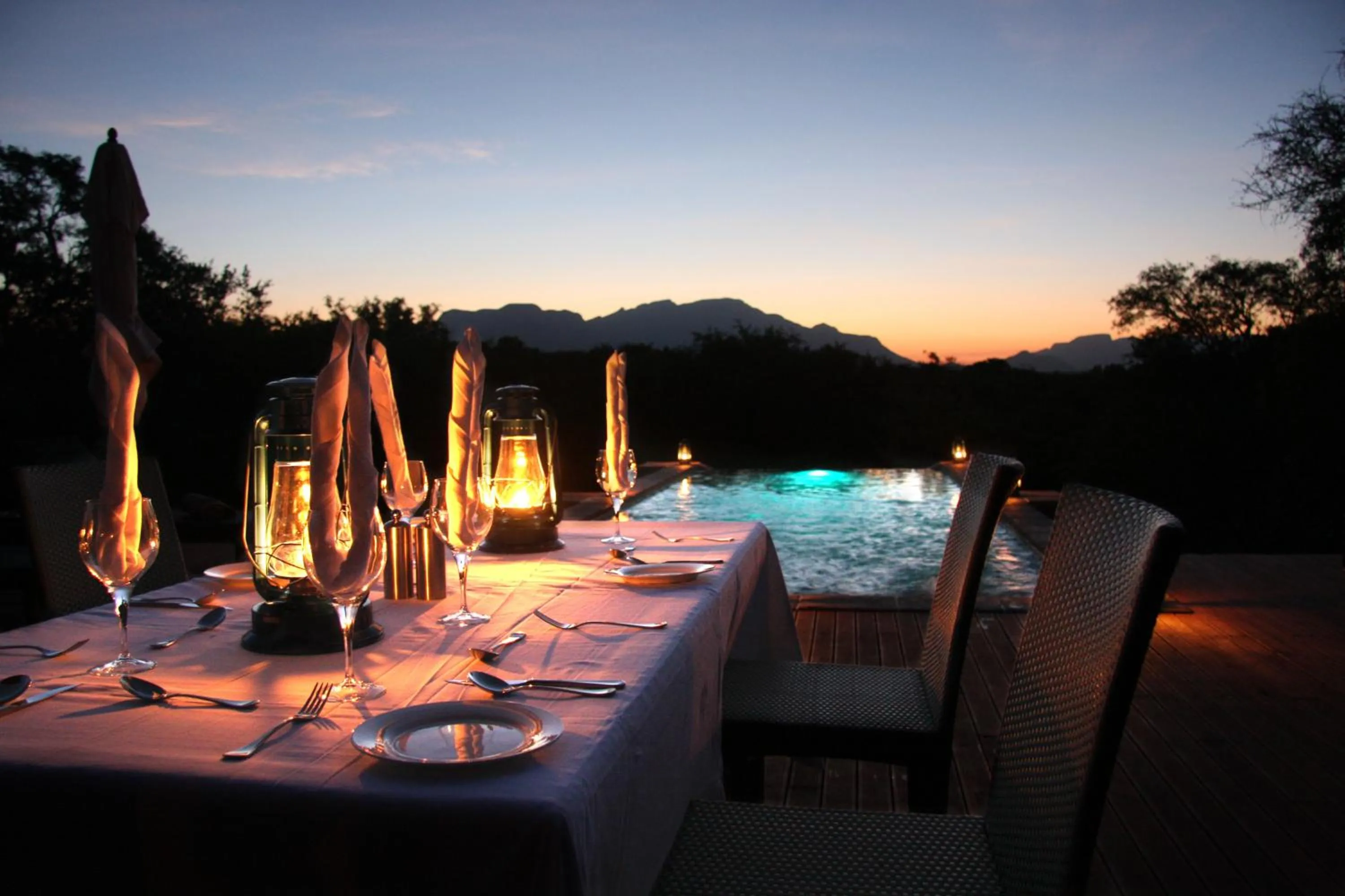 Restaurant/places to eat in Vuyani Safari Lodge