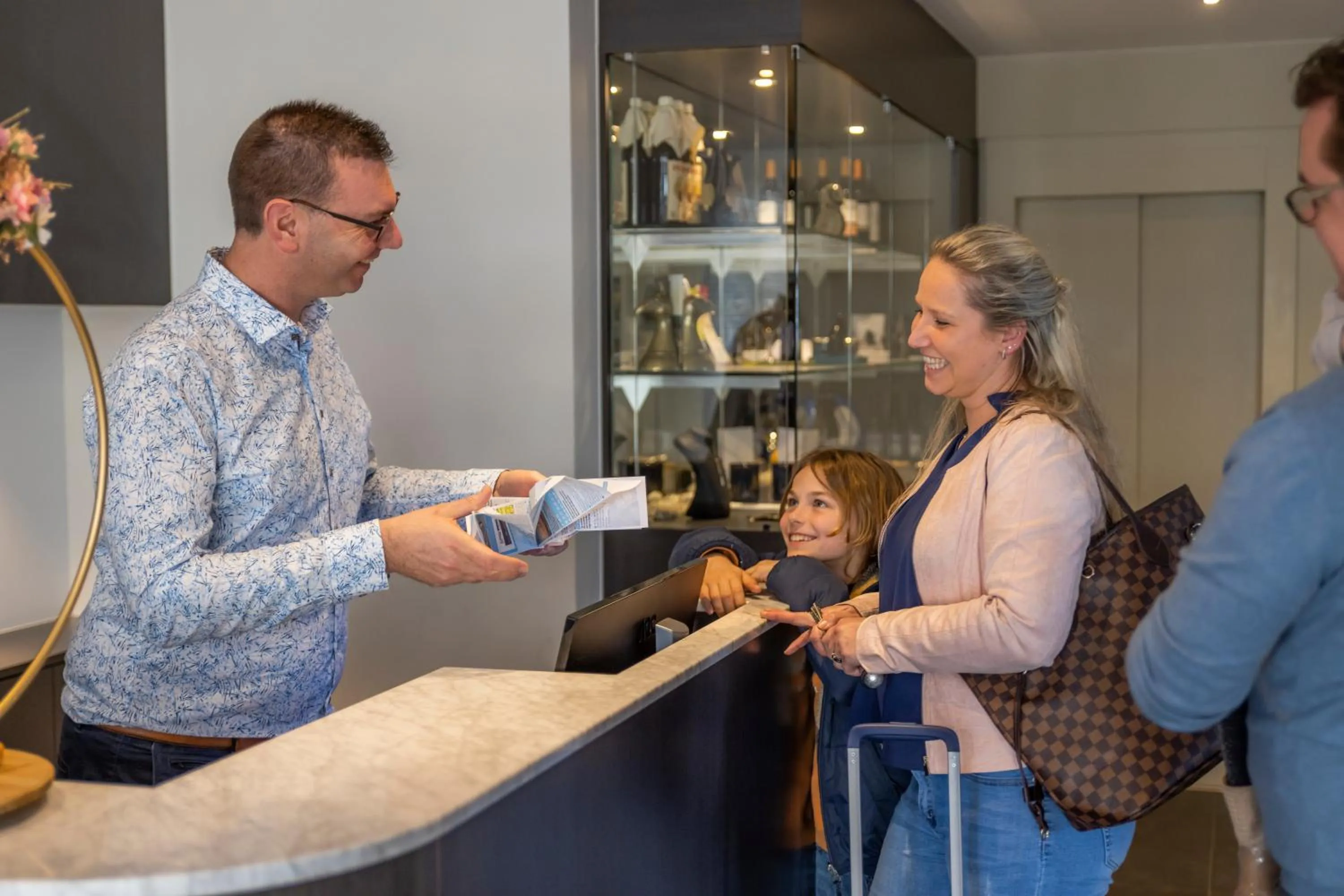 Lobby or reception in Hotel Villa Select