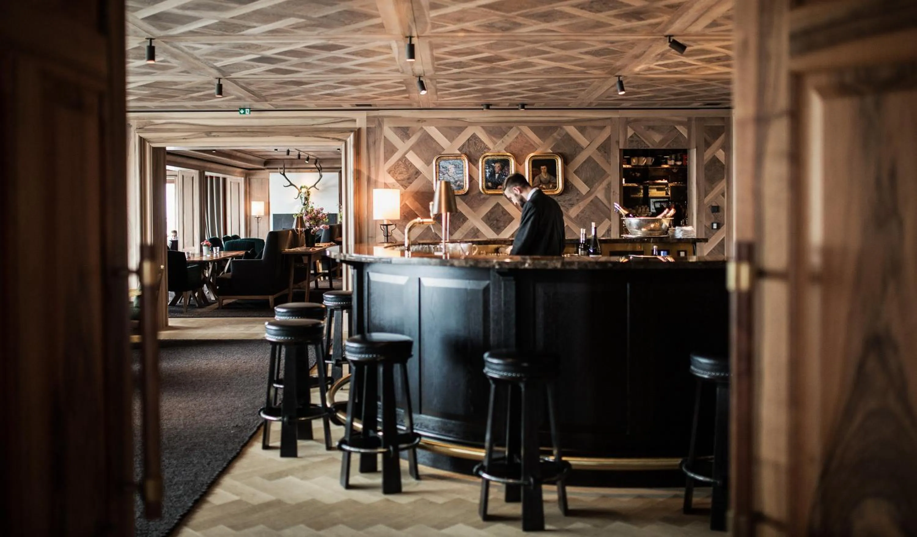 Lounge or bar in Hotel Almhof Schneider