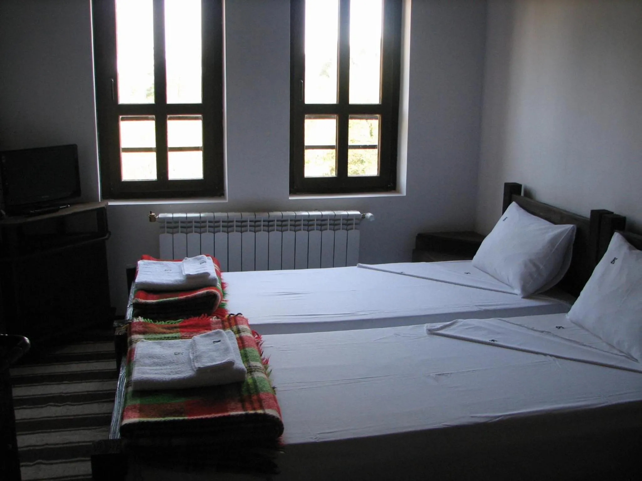 Winter, Bed in Family Hotel Kalifer