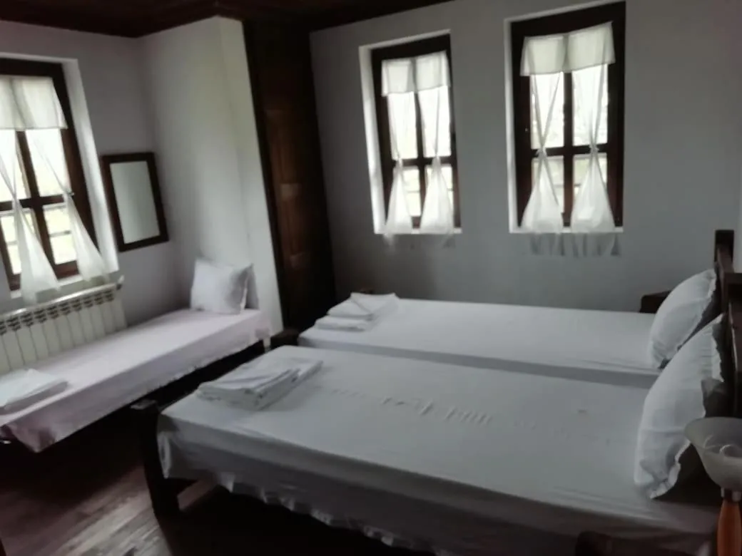 Bed in Family Hotel Kalifer