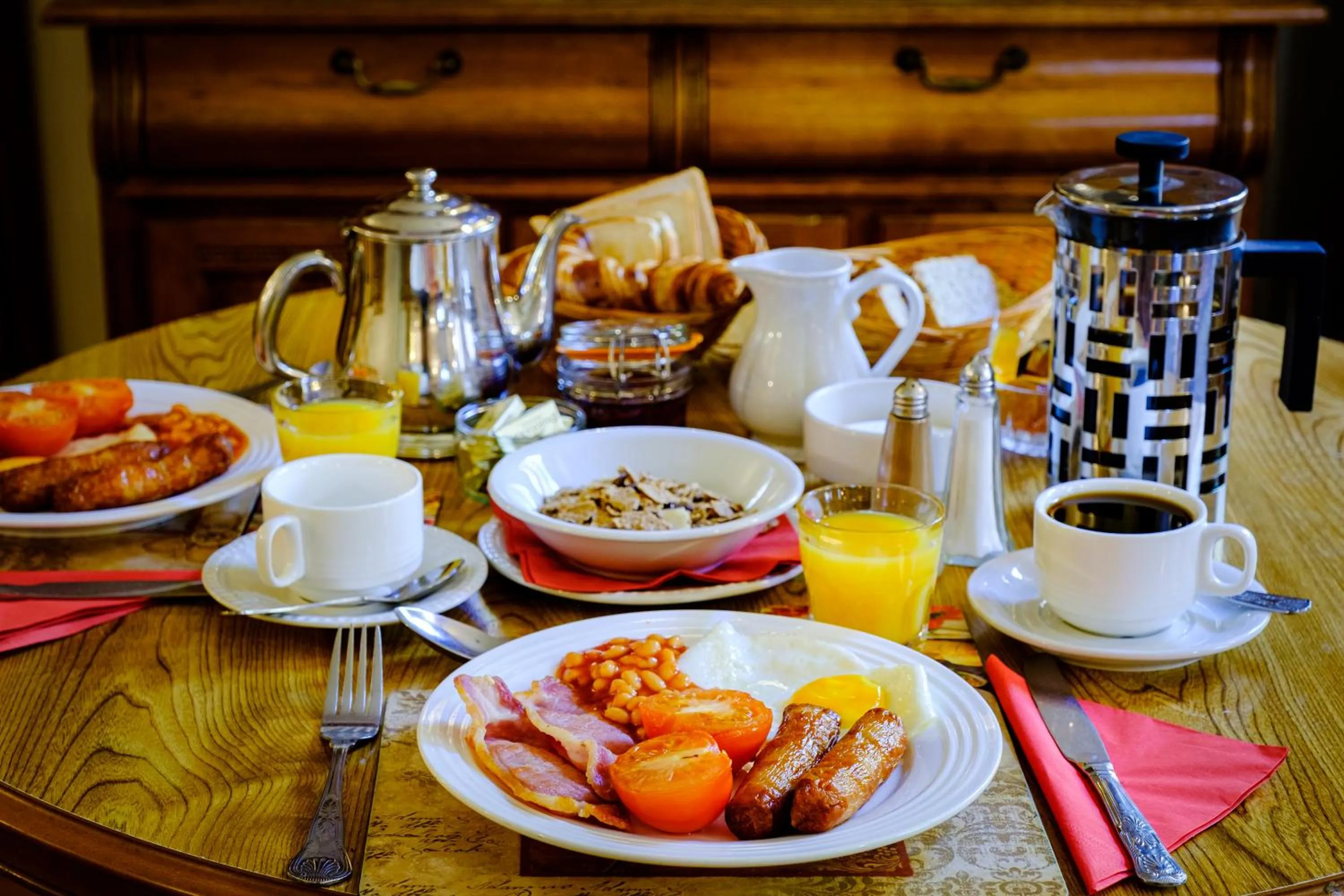 Breakfast in Fallon's B&B