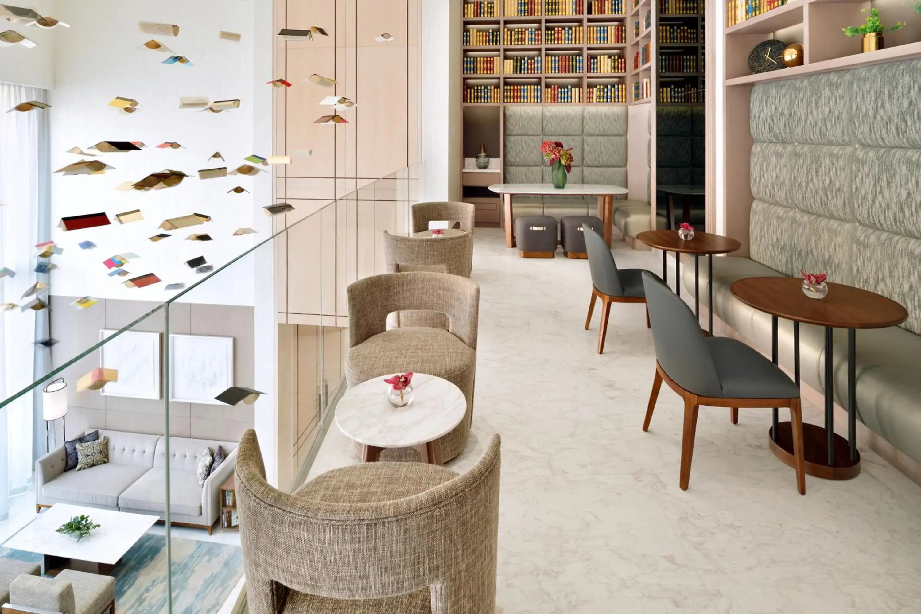 Lounge or bar in Address Sky View, Downtown Dubai Lounge or bar in Address Sky View, Downtown Dubai